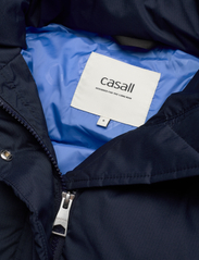Casall - Wear Forever Puffer Coat - pitkät toppatakit - core blue - 4