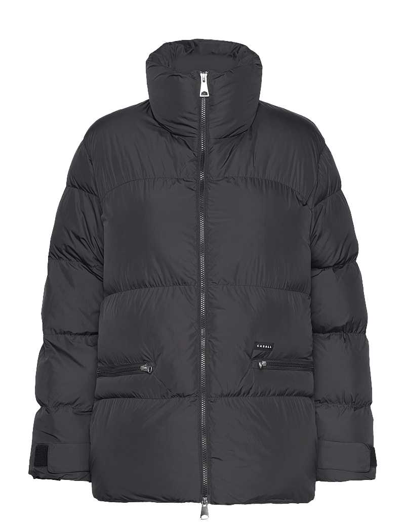 Casall - Hero Puffer Jacket - dunjackor - black - 1