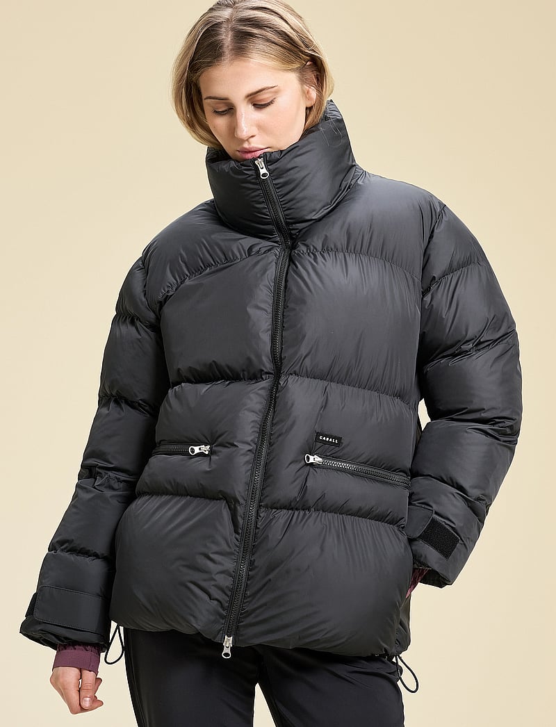Casall - Hero Puffer Jacket - dunjackor - black - 0