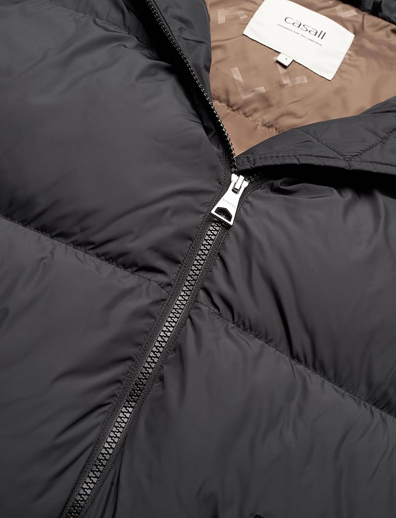 Casall - Hero Puffer Jacket - dunjackor - black - 5