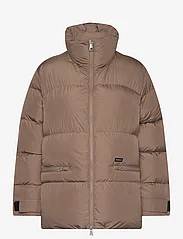 Casall - Hero Puffer Jacket - dun- & vadderade jackor - taupe brown - 0