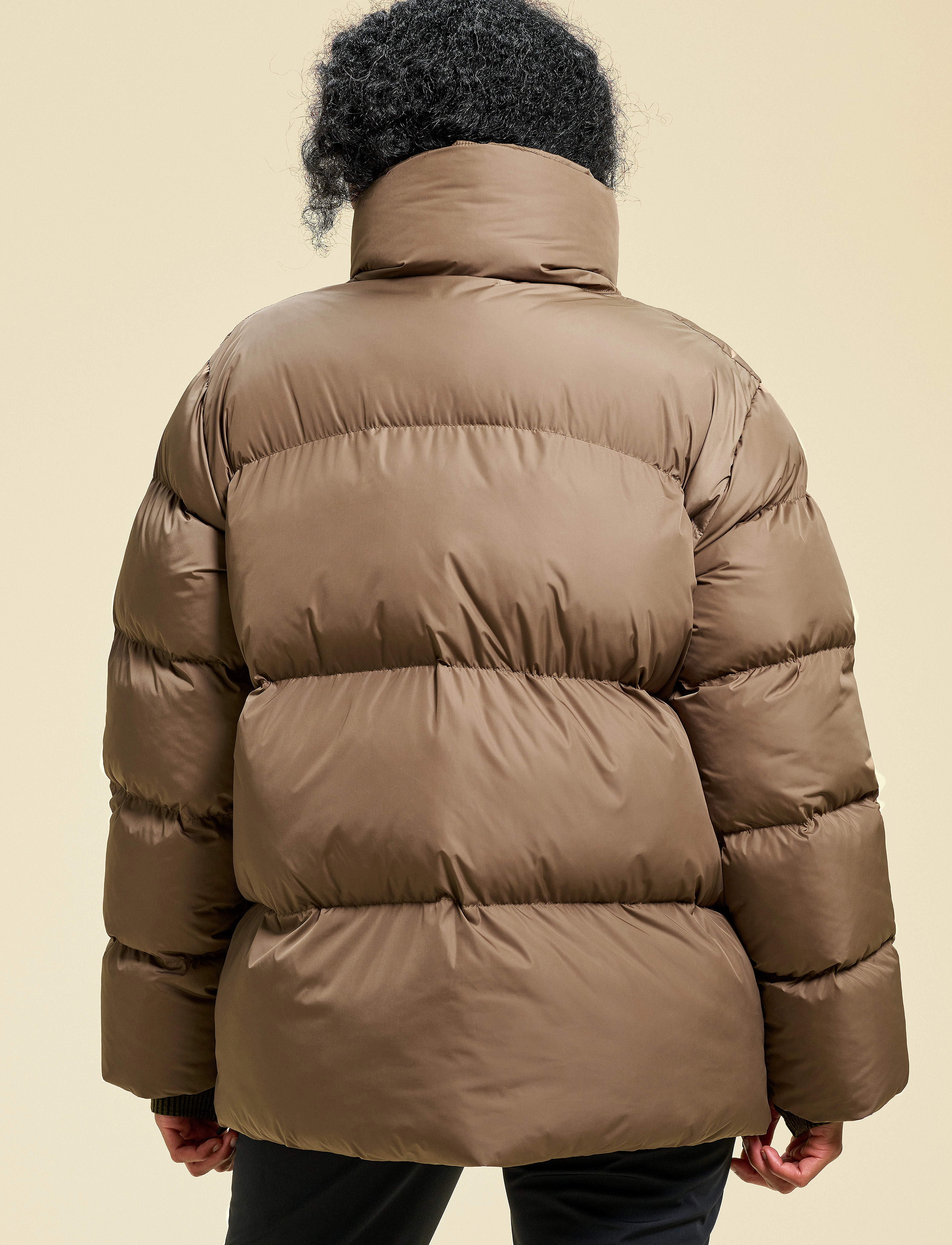 Casall - Hero Puffer Jacket - gefütterte & daunenjacken - taupe brown - 3