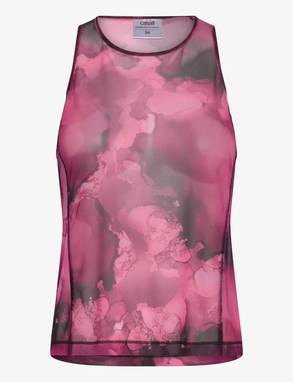 Casall - Sheer Tank - tanktops - ice pink - 0