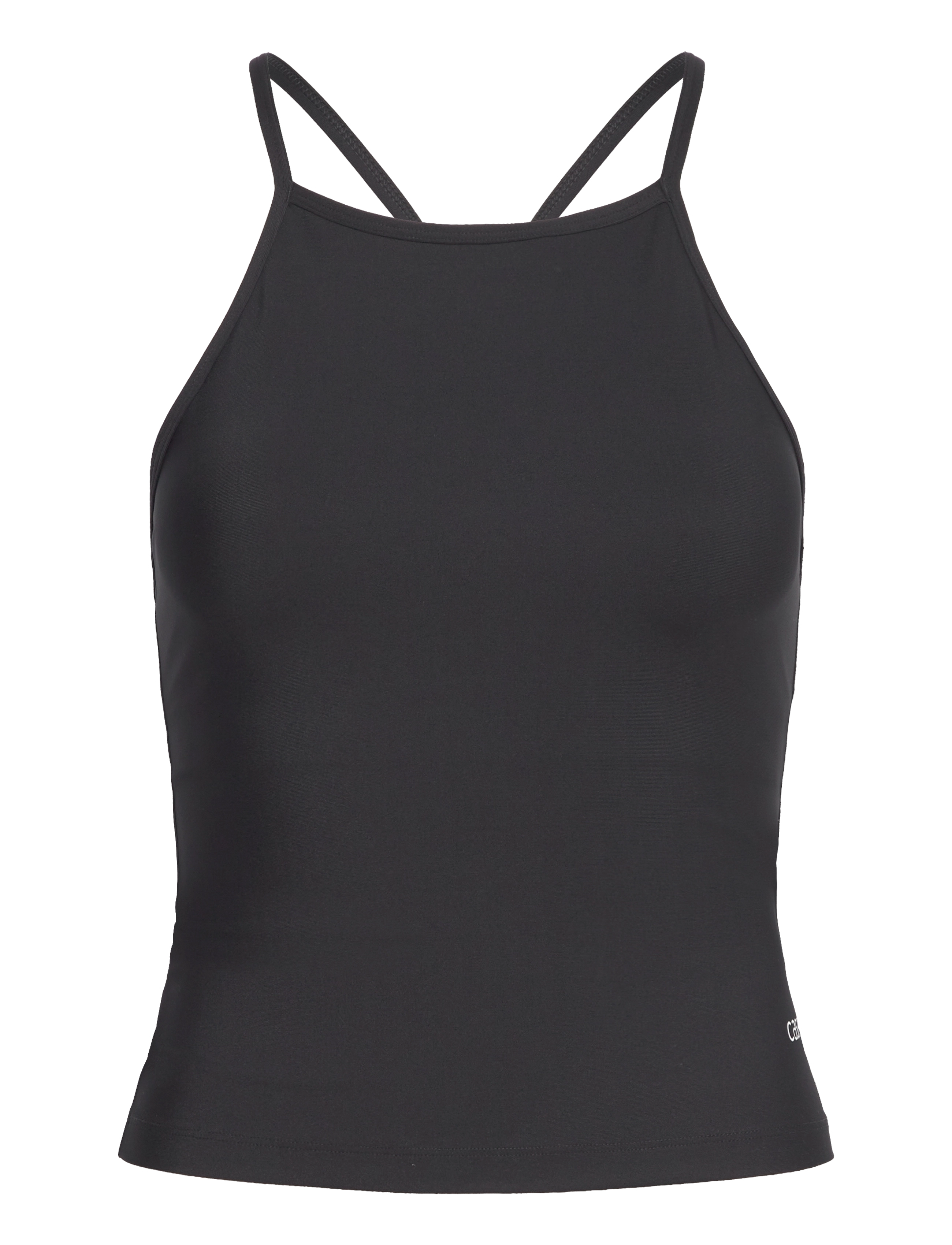 CASALL Built-In-BH Halterneck Tank Schwarz - 38 - Damen