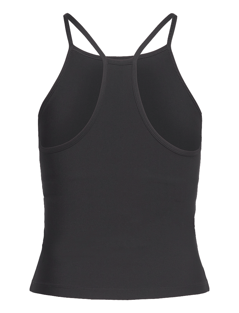 Casall - Built-In-Bra Halterneck Tank - Õlapaeltega pluusid - black - 2