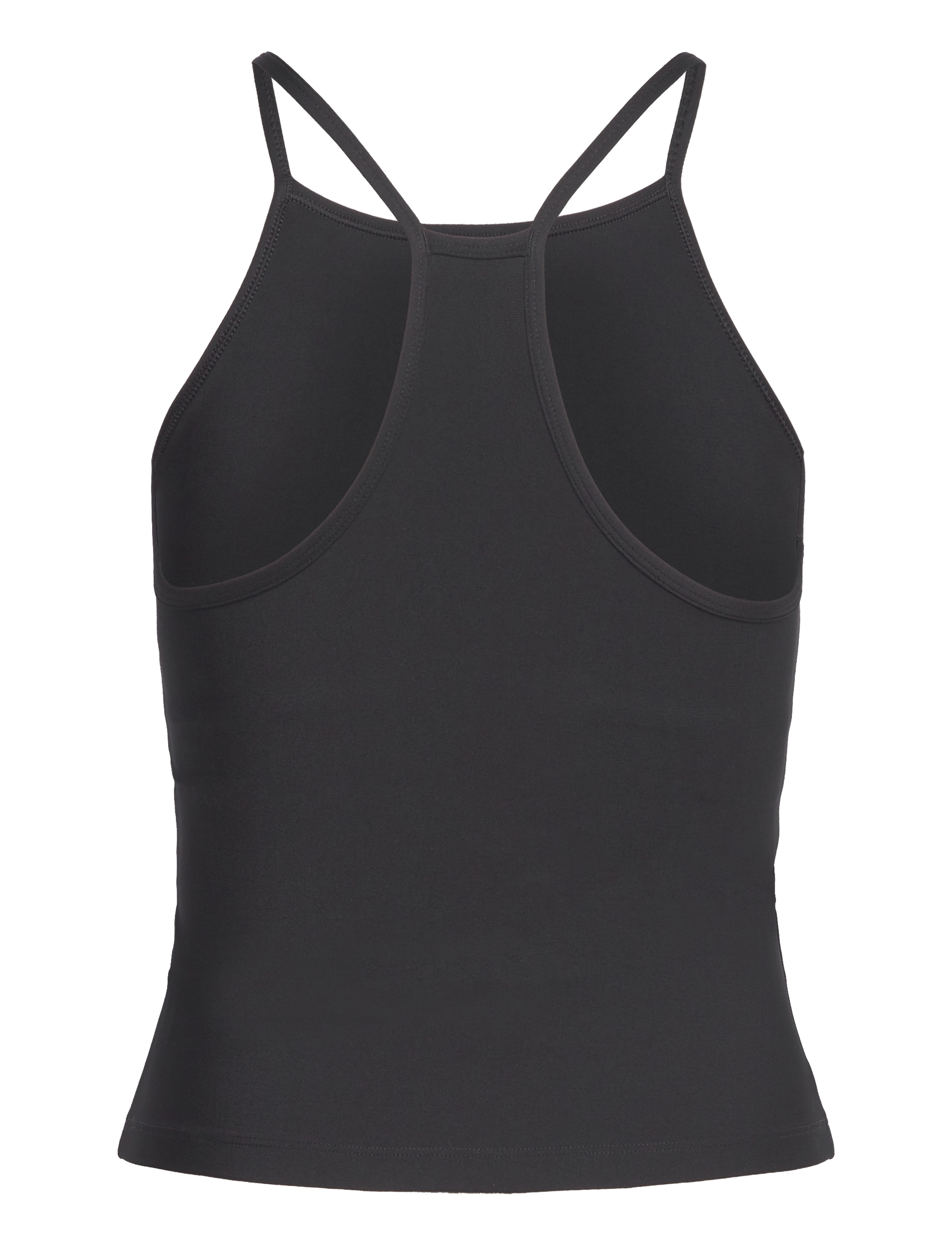 Casall - Built-In-Bra Halterneck Tank - tank tops - black - 2