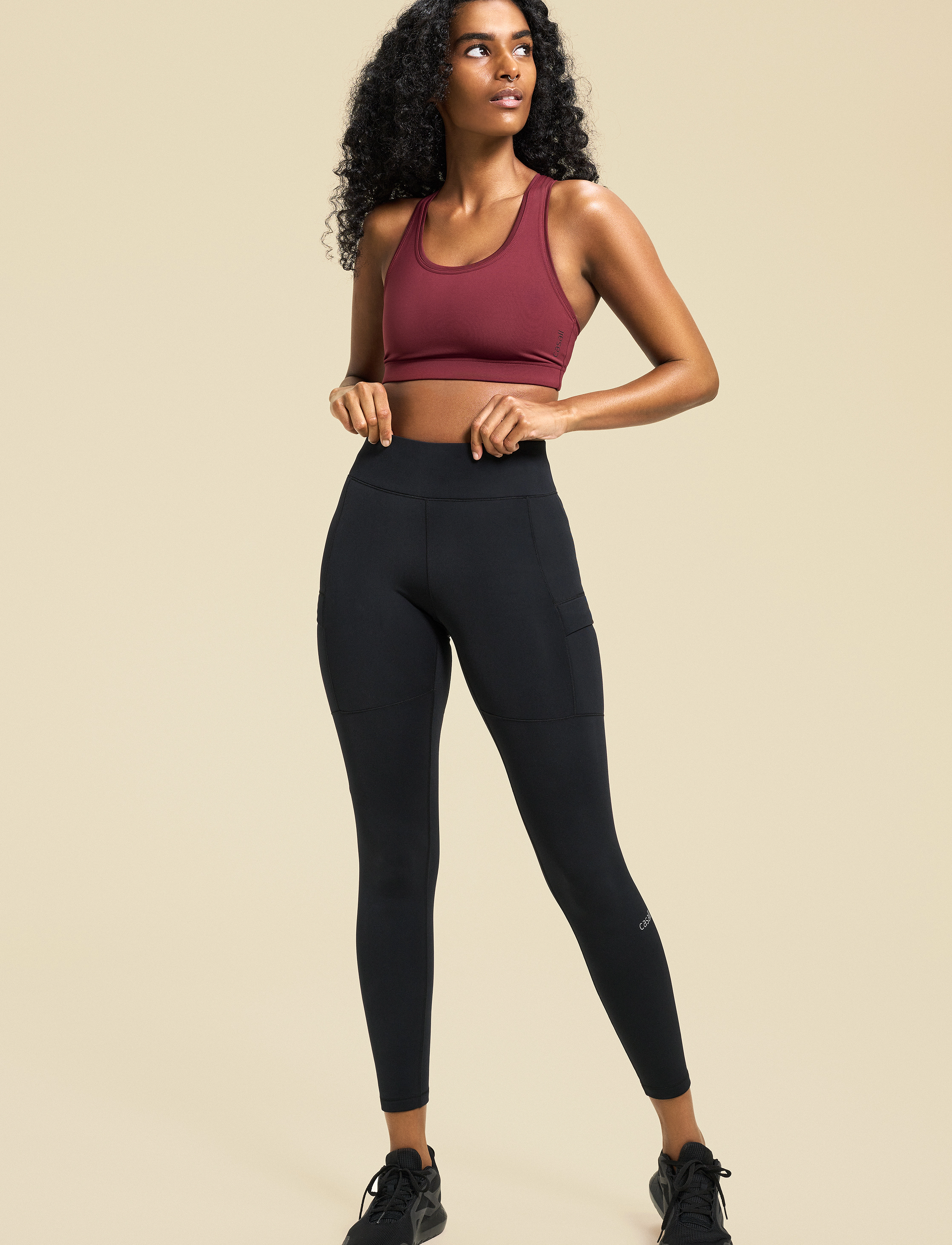 Casall Warm Tights, 44, Sport Schwarz - Training Frauen