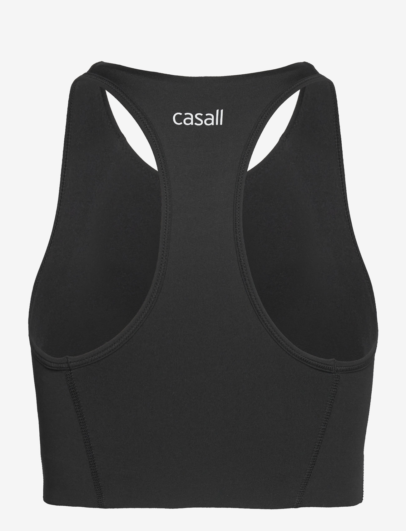 Casall - Iconic Wool Lined Sports Bra - medium støtte - black - 1