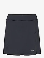 Court Slit Skirt - BLACK
