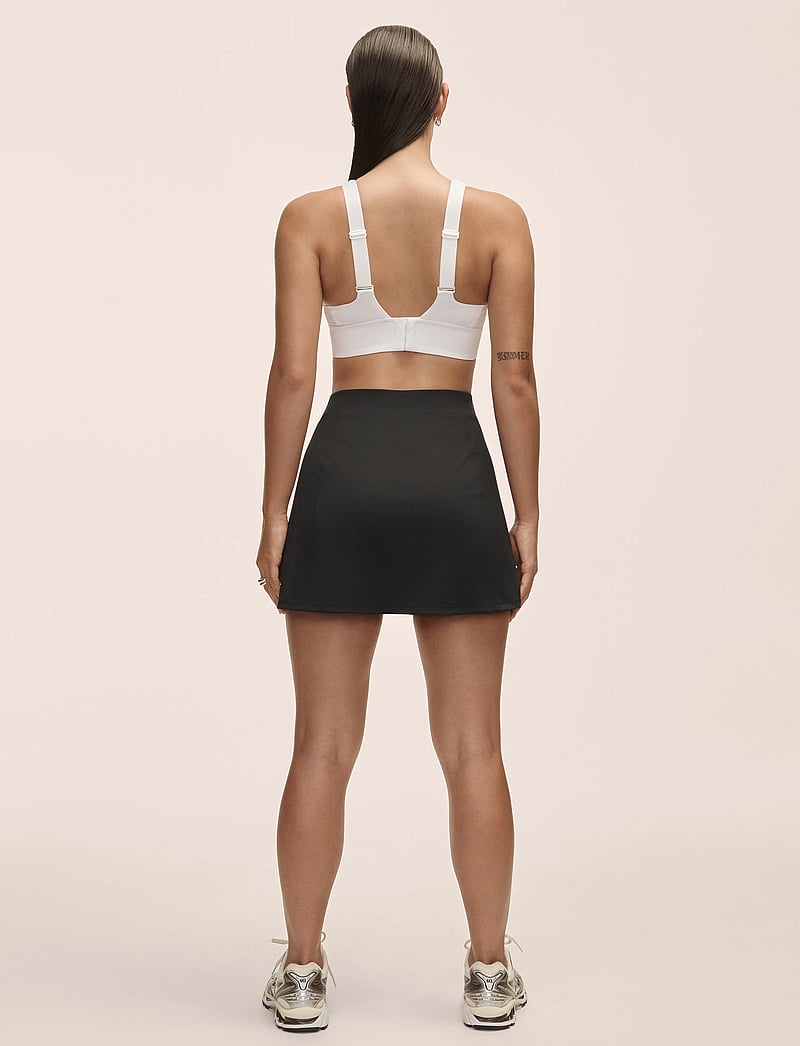 Casall - Court Slit Skirt - kleider & röcke - black - 3