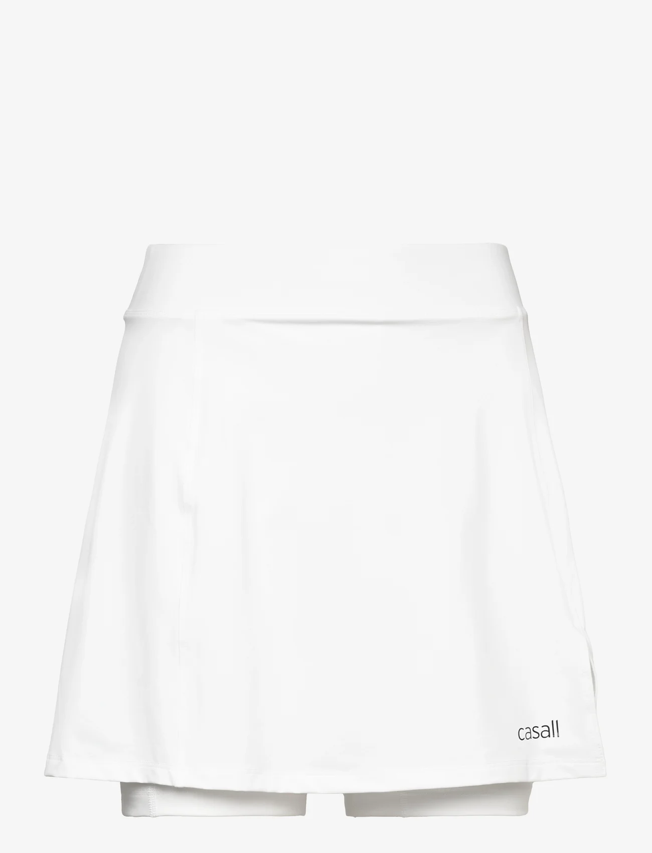 Casall - Court Slit Skirt - röcke - white - 0
