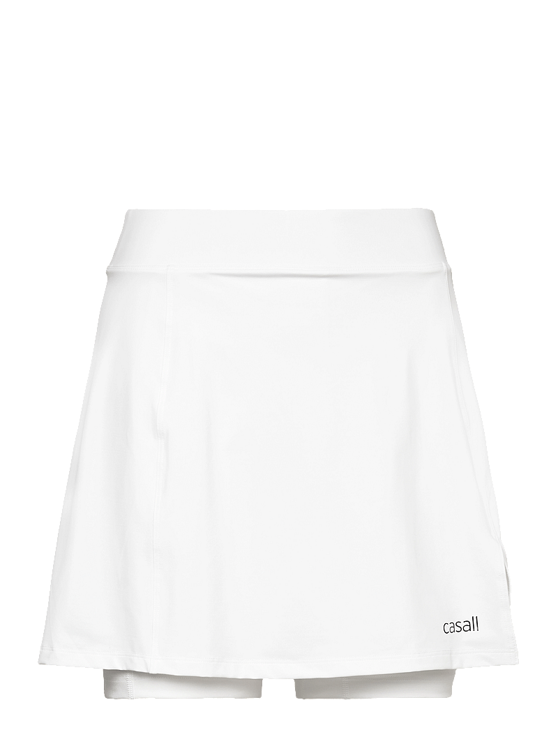 Casall - Court Slit Skirt - kleidid ja seelikud - white - 1