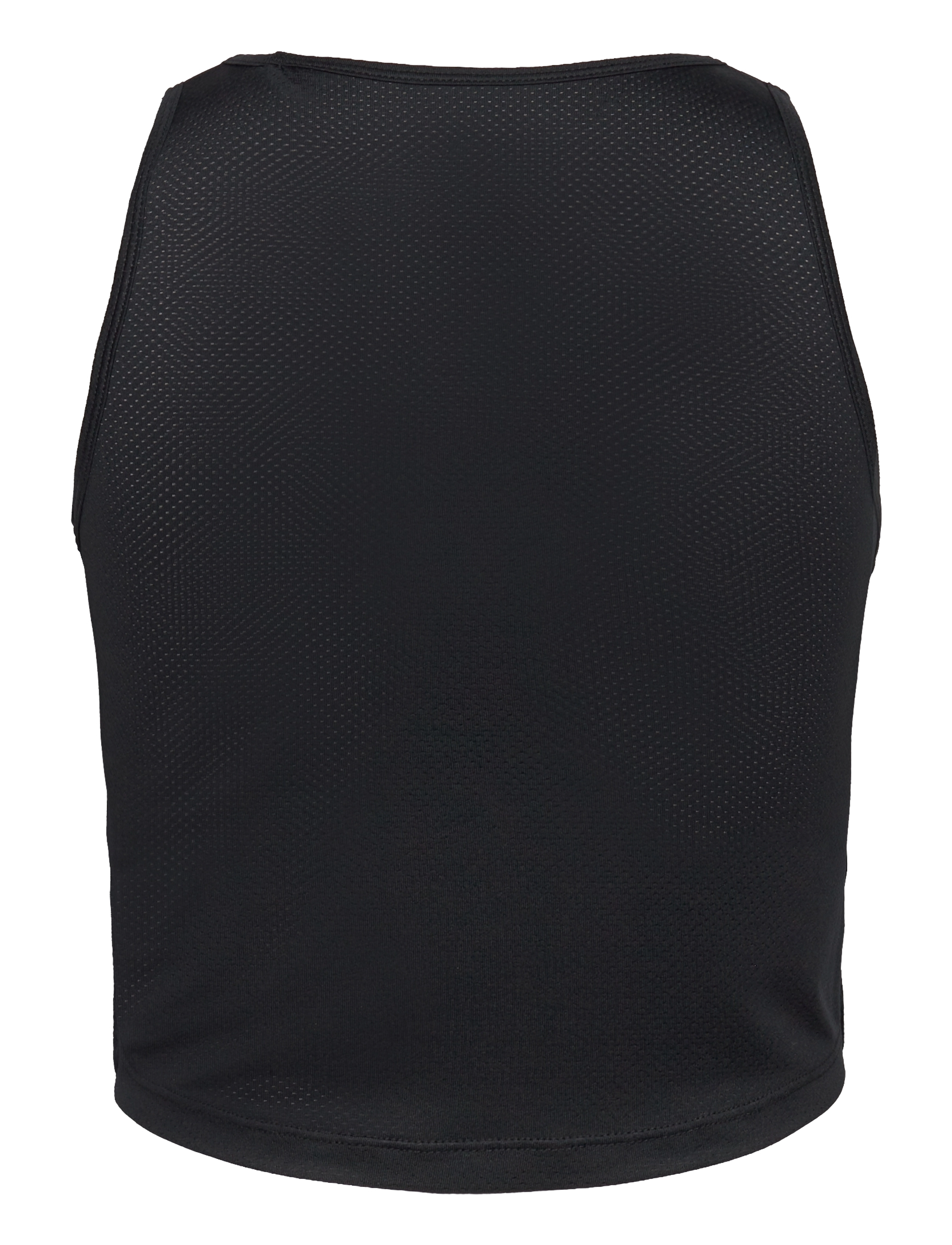 Casall - Laser Mesh Crop Top - crop tops - black - 2
