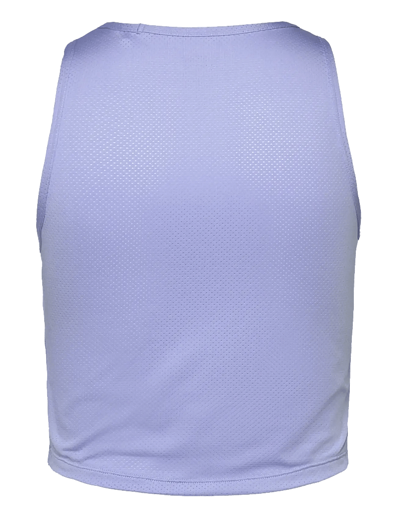 Casall - Laser Mesh Crop Top - crop tops - blueberry mist - 2