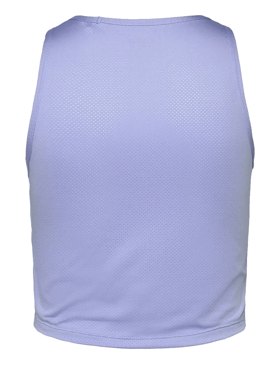 Casall - Laser Mesh Crop Top - crop tops - blueberry mist - 2