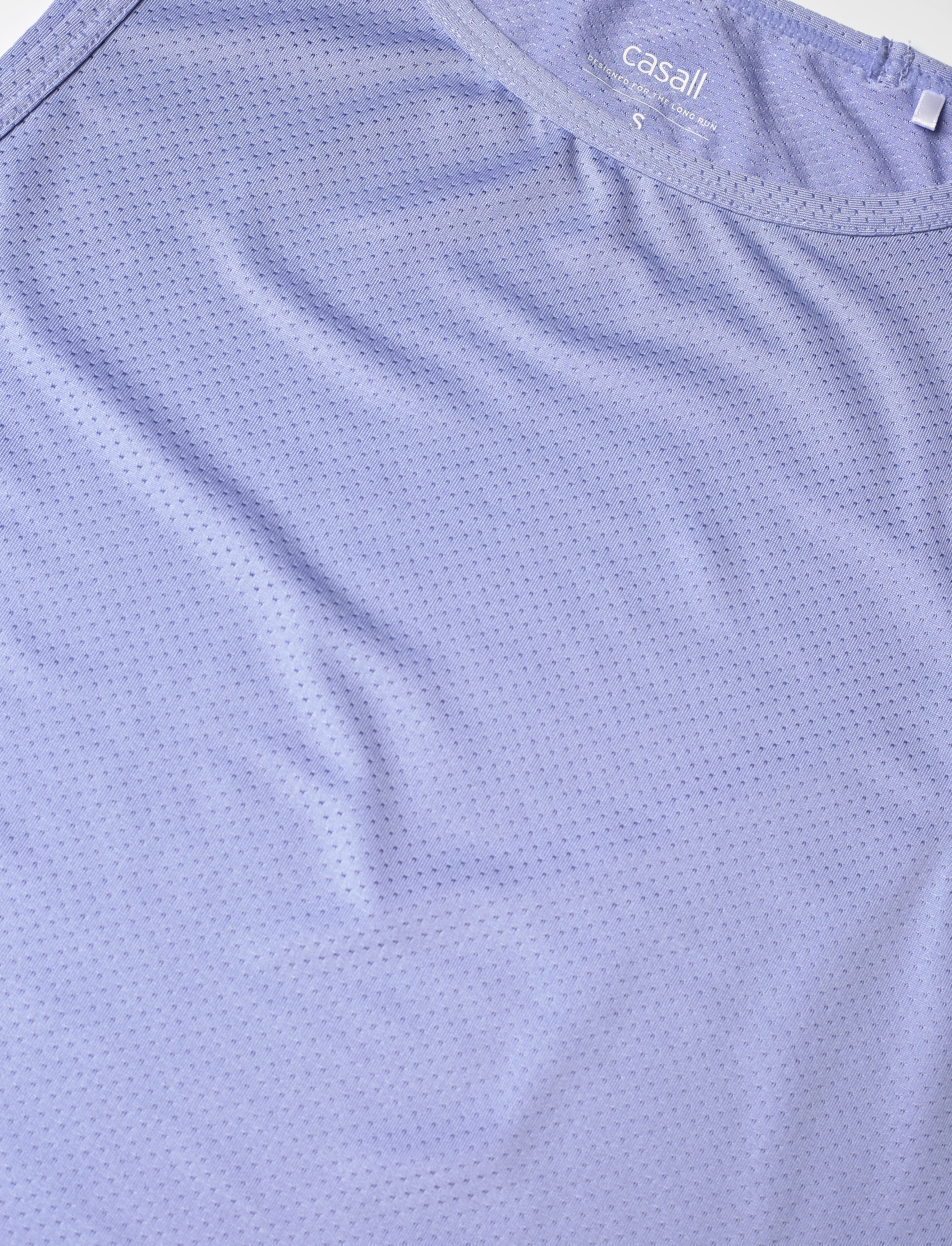 Casall - Laser Mesh Crop Top - urheilutopit - blueberry mist - 5