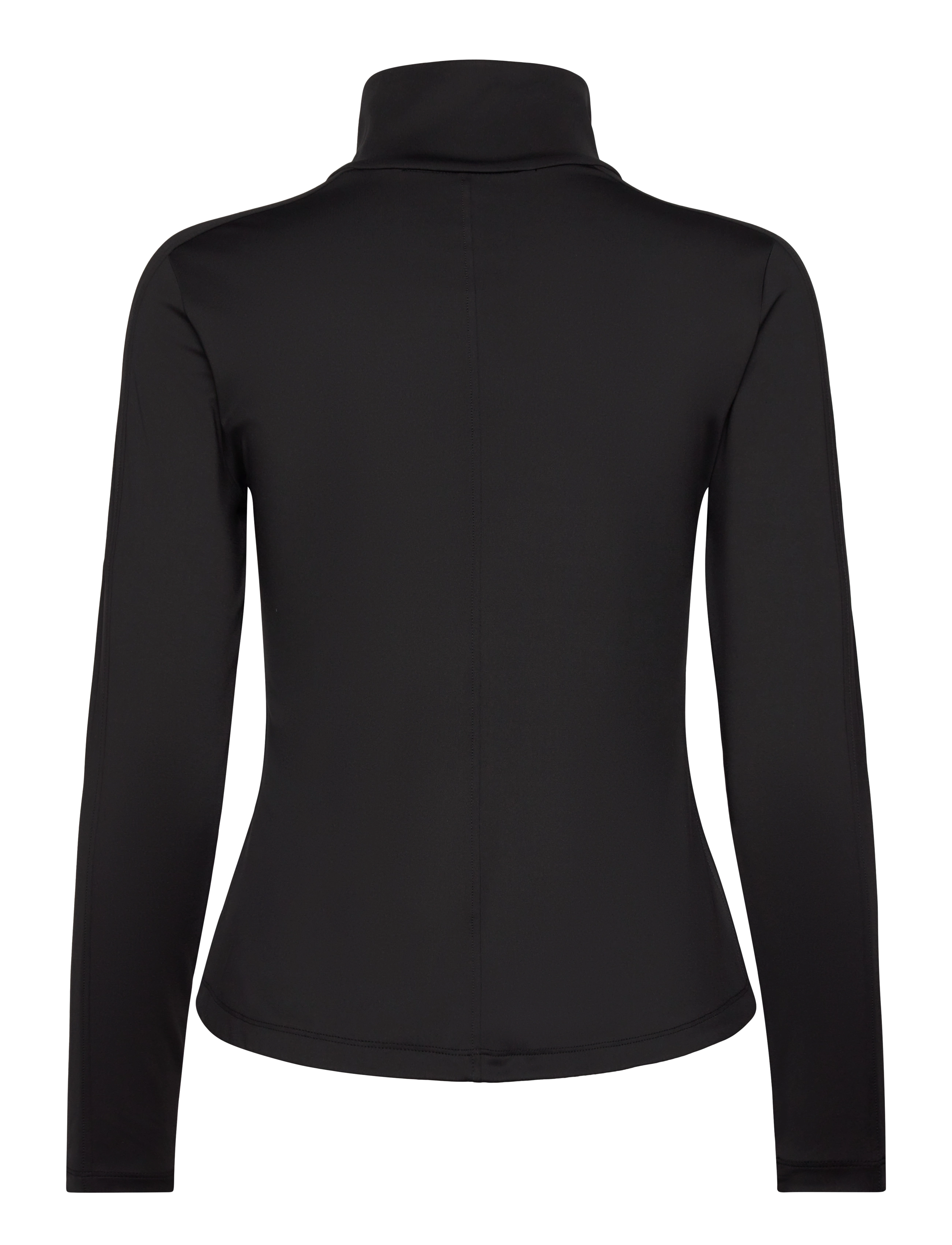 Casall - Serene Half Zip Long Sleeve - oberteile - black - 2
