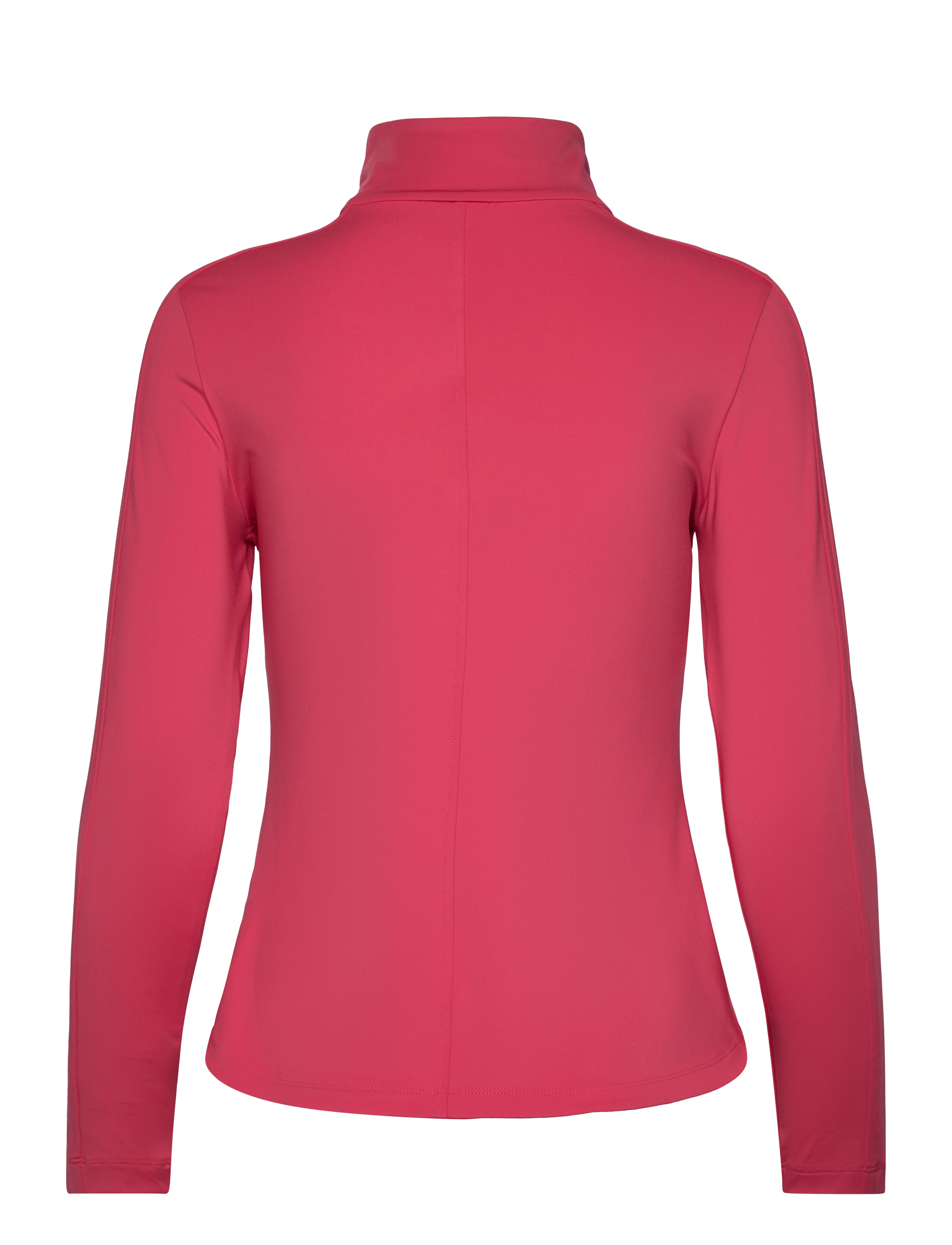 Casall - Serene Half Zip Long Sleeve - midlayer-jakker - ruby blush - 2