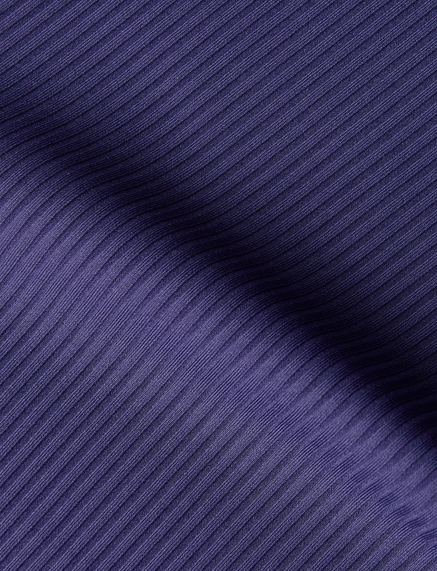 Casall - Scoop Rib Tee - t-shirts - purple eclipse - 5