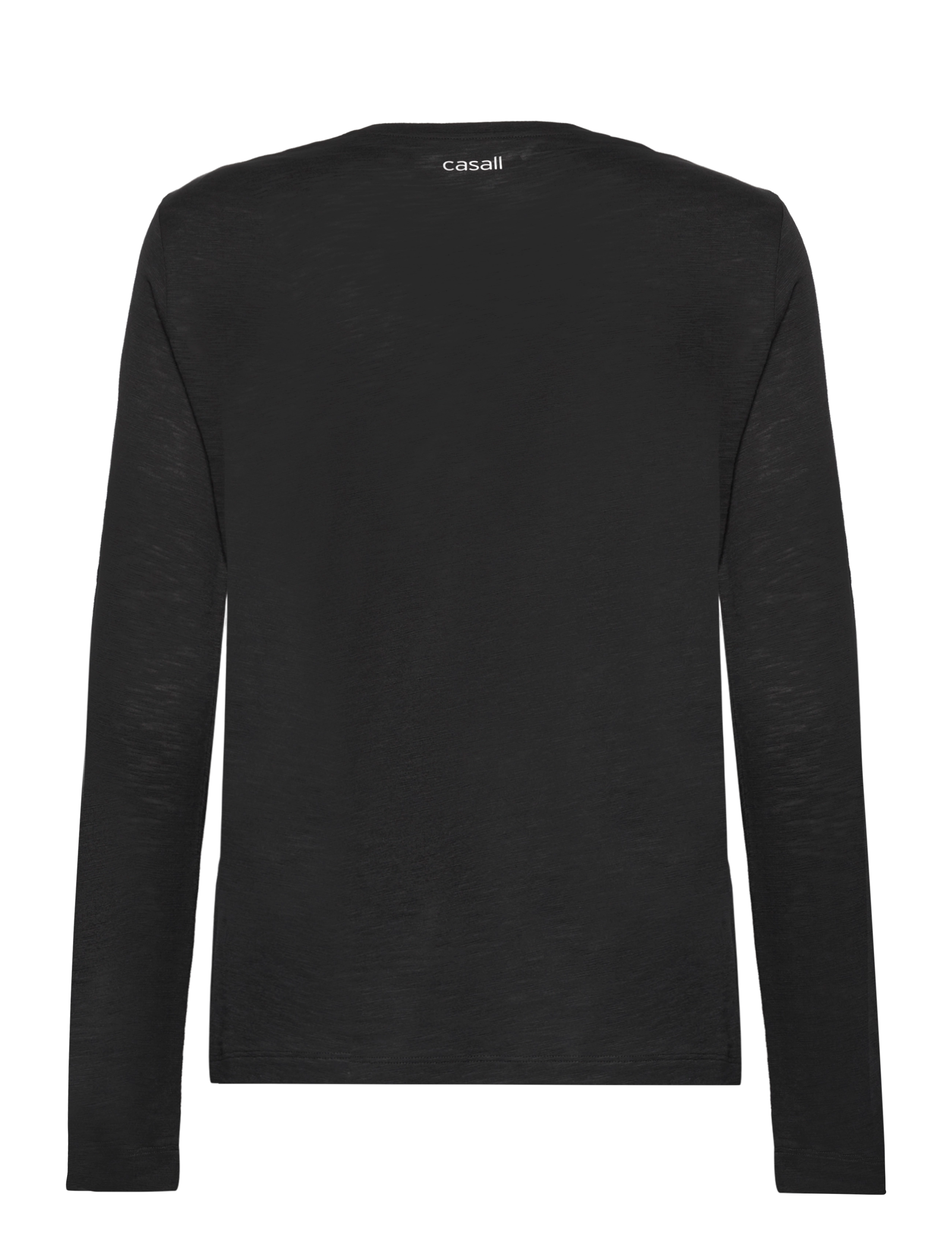 Casall - Soft Texture Long Sleeve - langarmshirts - black - 2