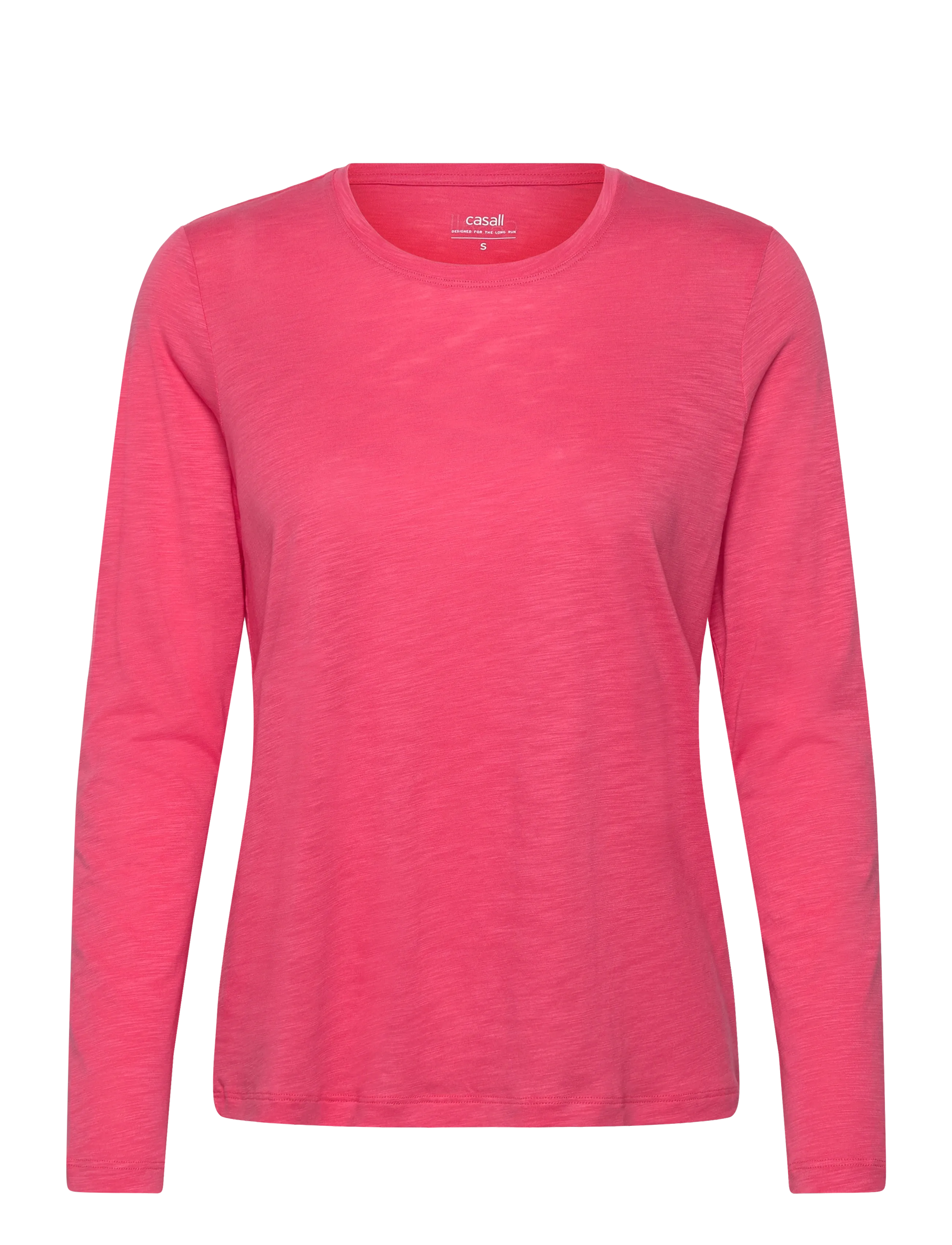 CASALL Soft Texture Lange Ärmel Pink - L - Damen