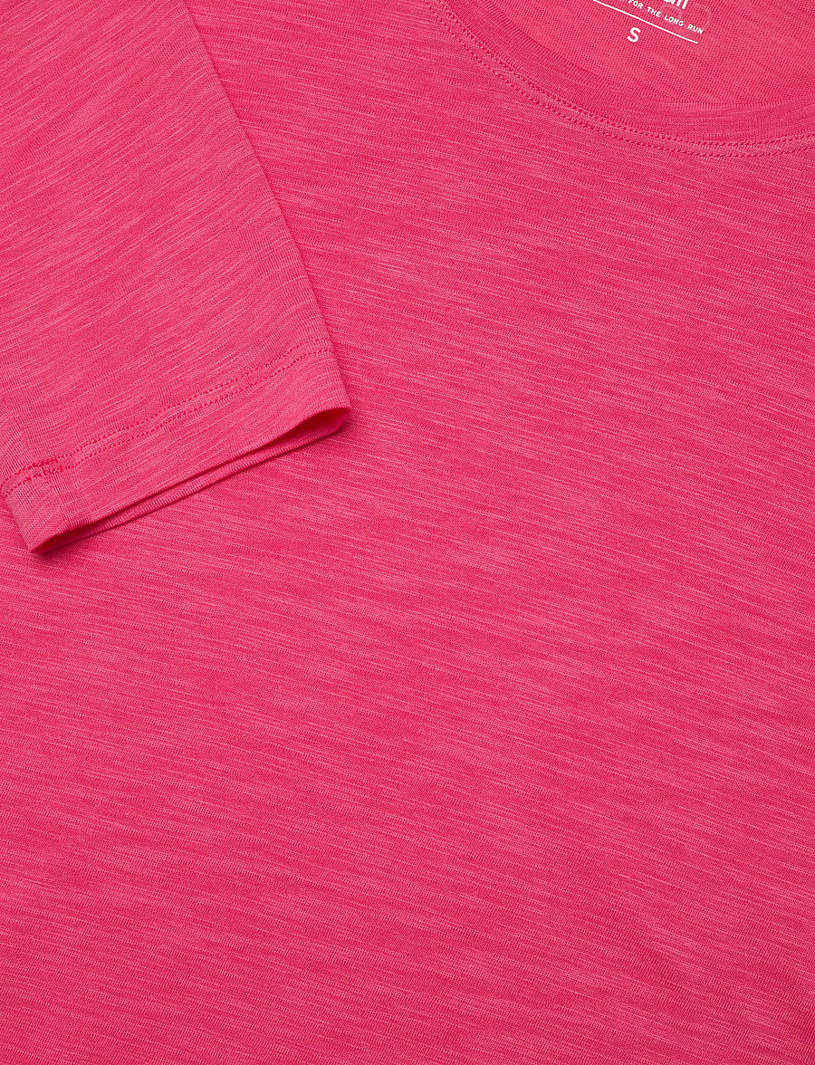 Casall - Soft Texture Long Sleeve - langarmshirts - ruby blush - 2