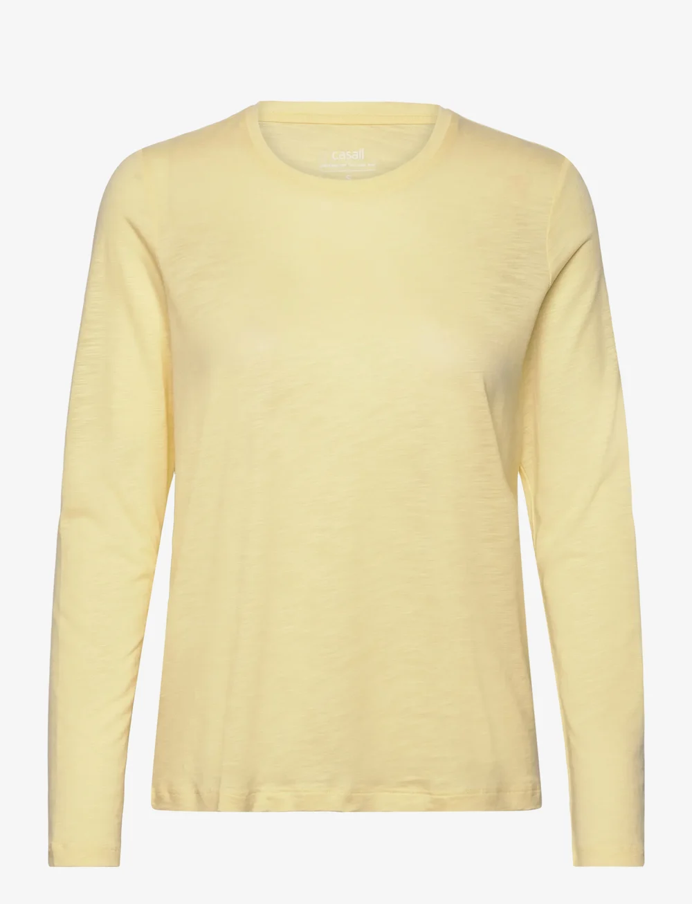 Casall - Soft Texture Long Sleeve - langarmshirts - yellow steam - 0