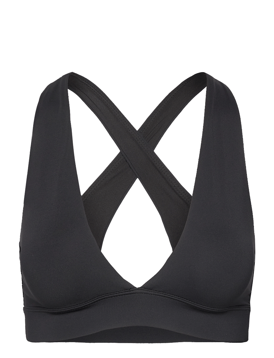 Casall - V-Neck Crossback Bikini Top - sport-bademode - black - 1