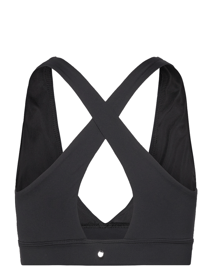 Casall - V-Neck Crossback Bikini Top - sport-bademode - black - 2