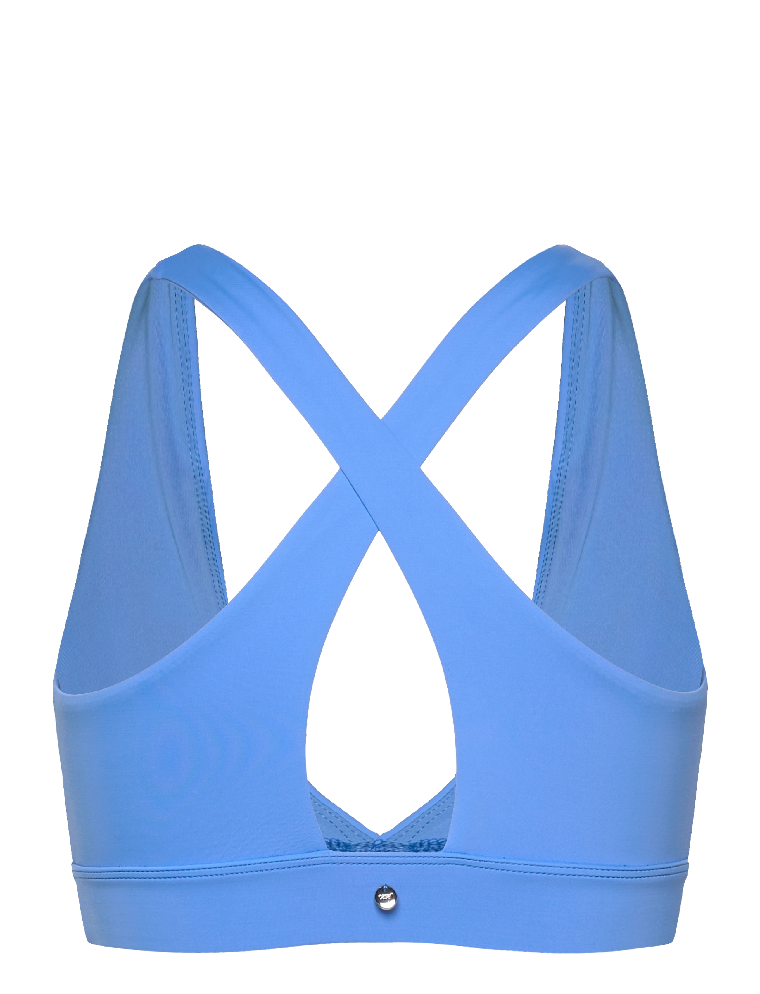 Casall - V-Neck Crossback Bikini Top - bikinis - riviera blue - 2