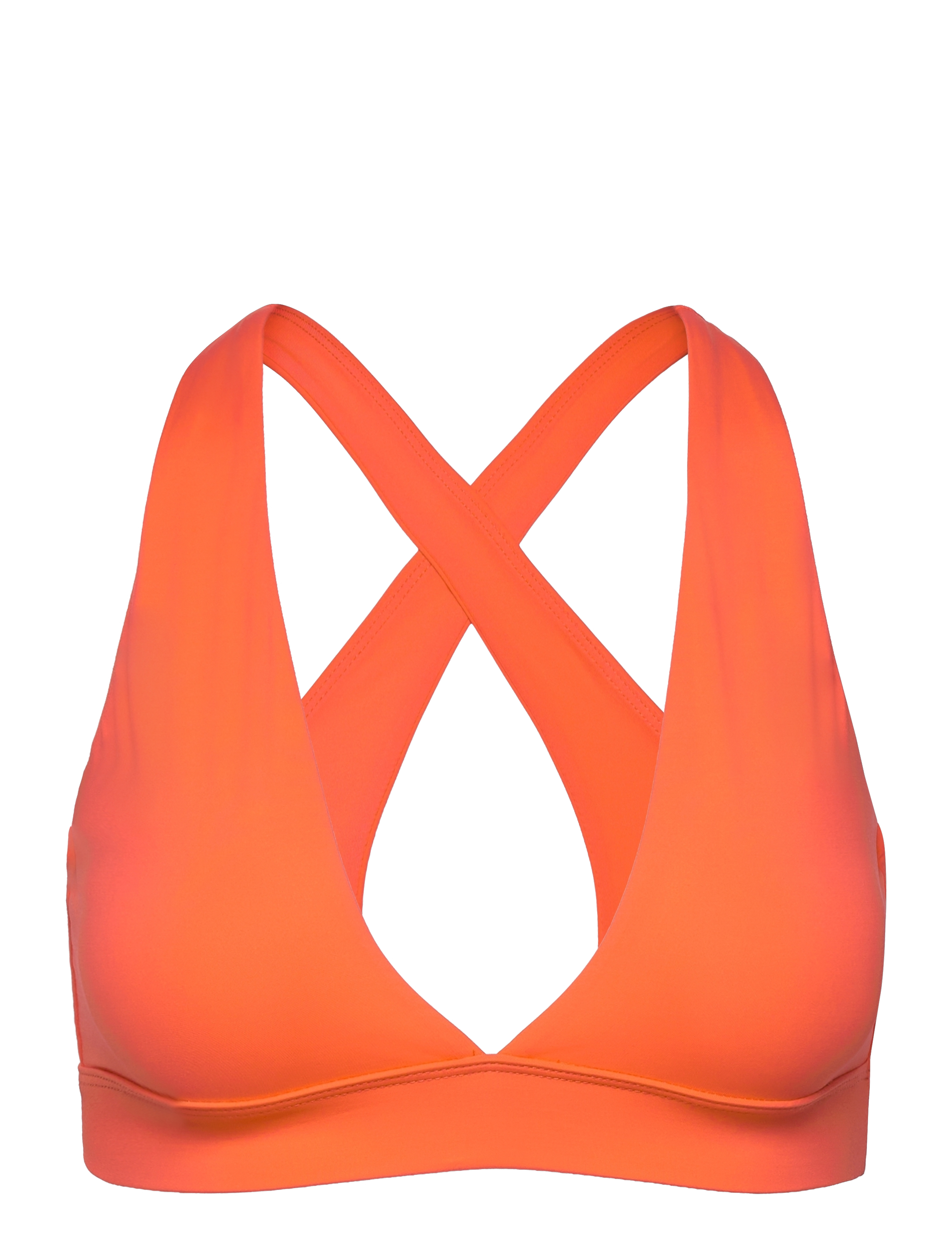 CASALL V-Ausschnitt Crossback Bikini Oberteil Orange - 34 - Damen
