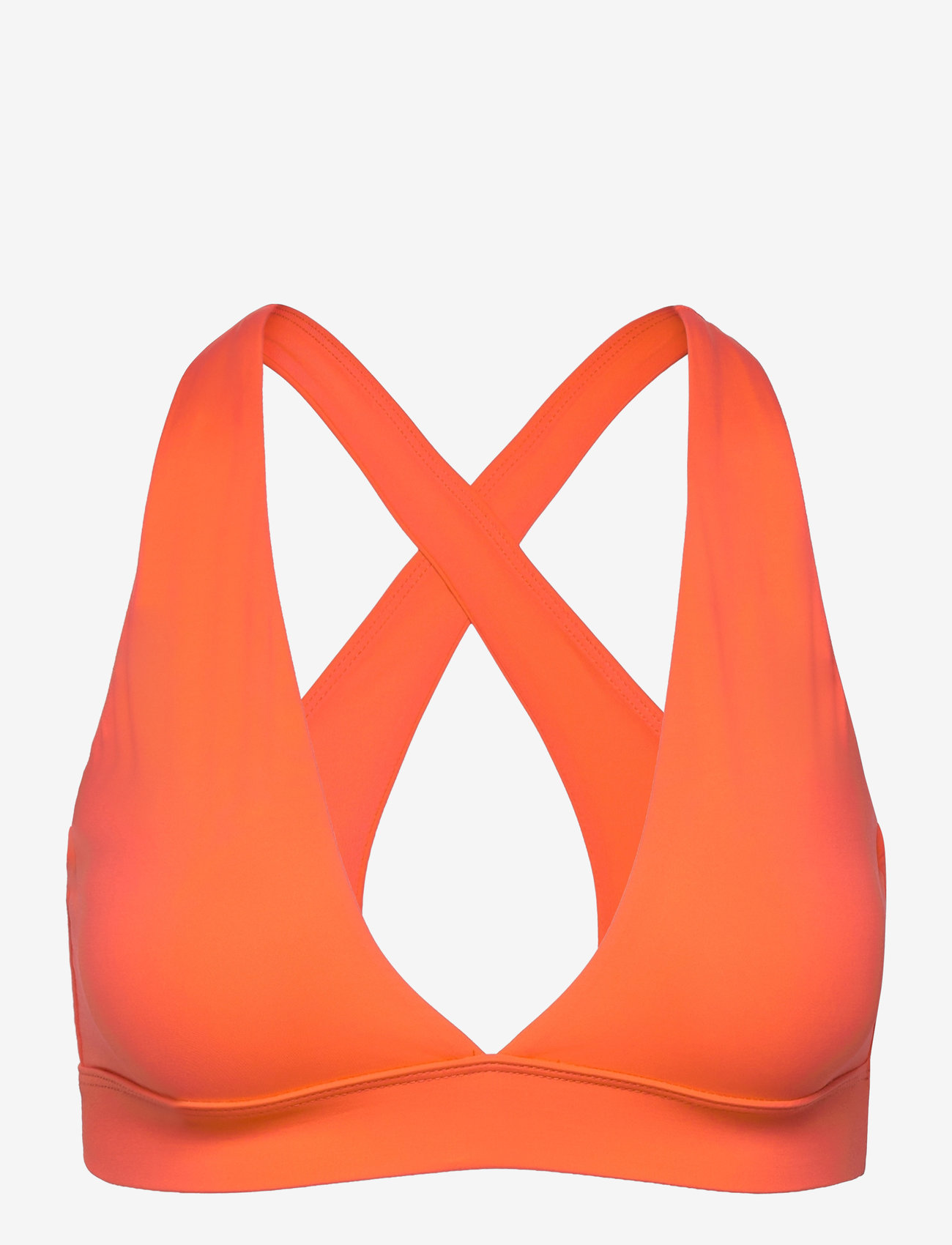 Casall - V-Neck Crossback Bikini Top - bikinier - sunrise - 0