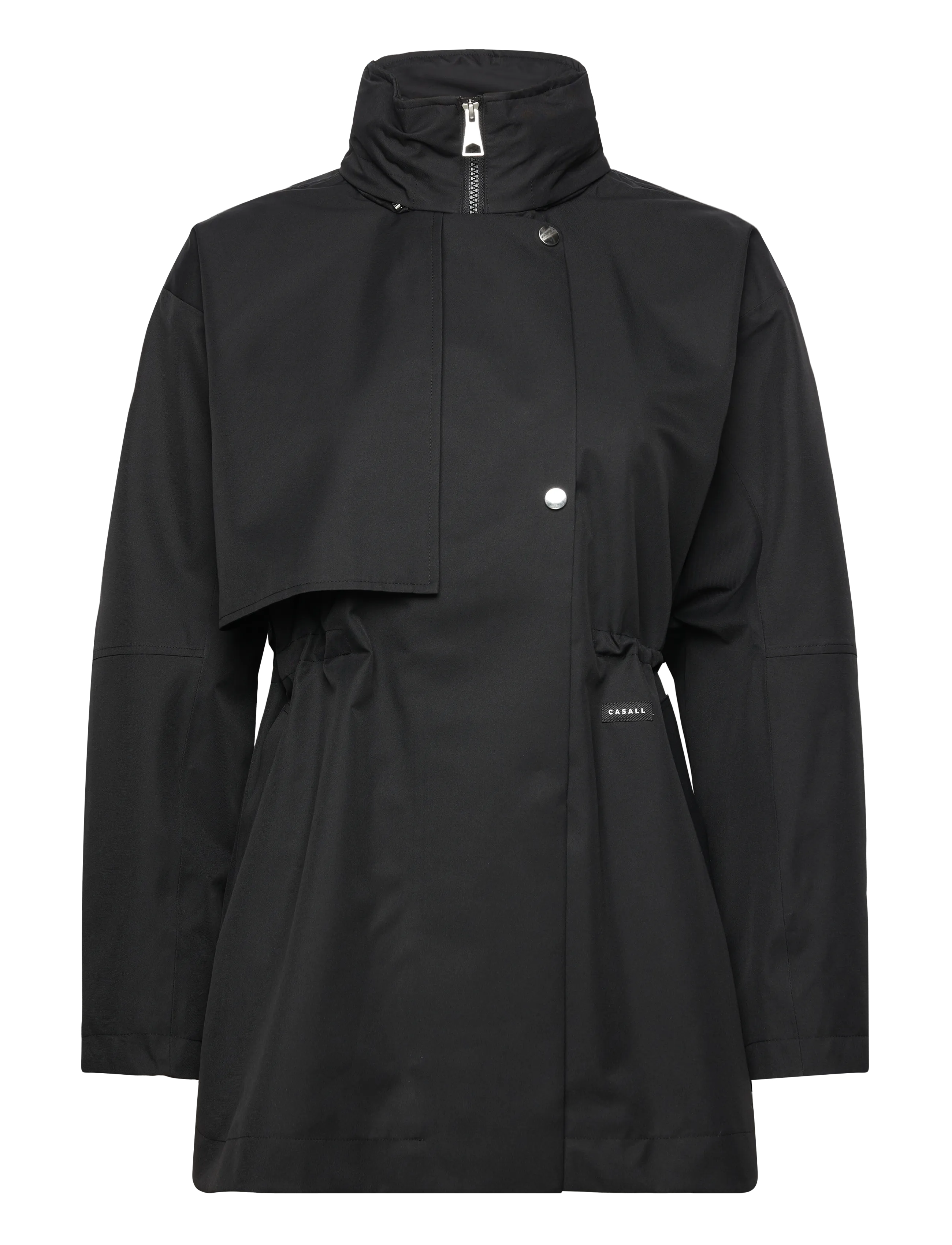 Casall - Scandi Trench Rain Coat - black - 1