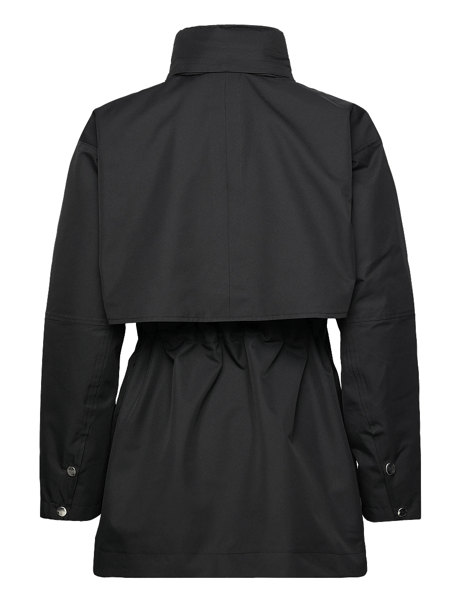 Casall - Scandi Trench Rain Coat - black - 2
