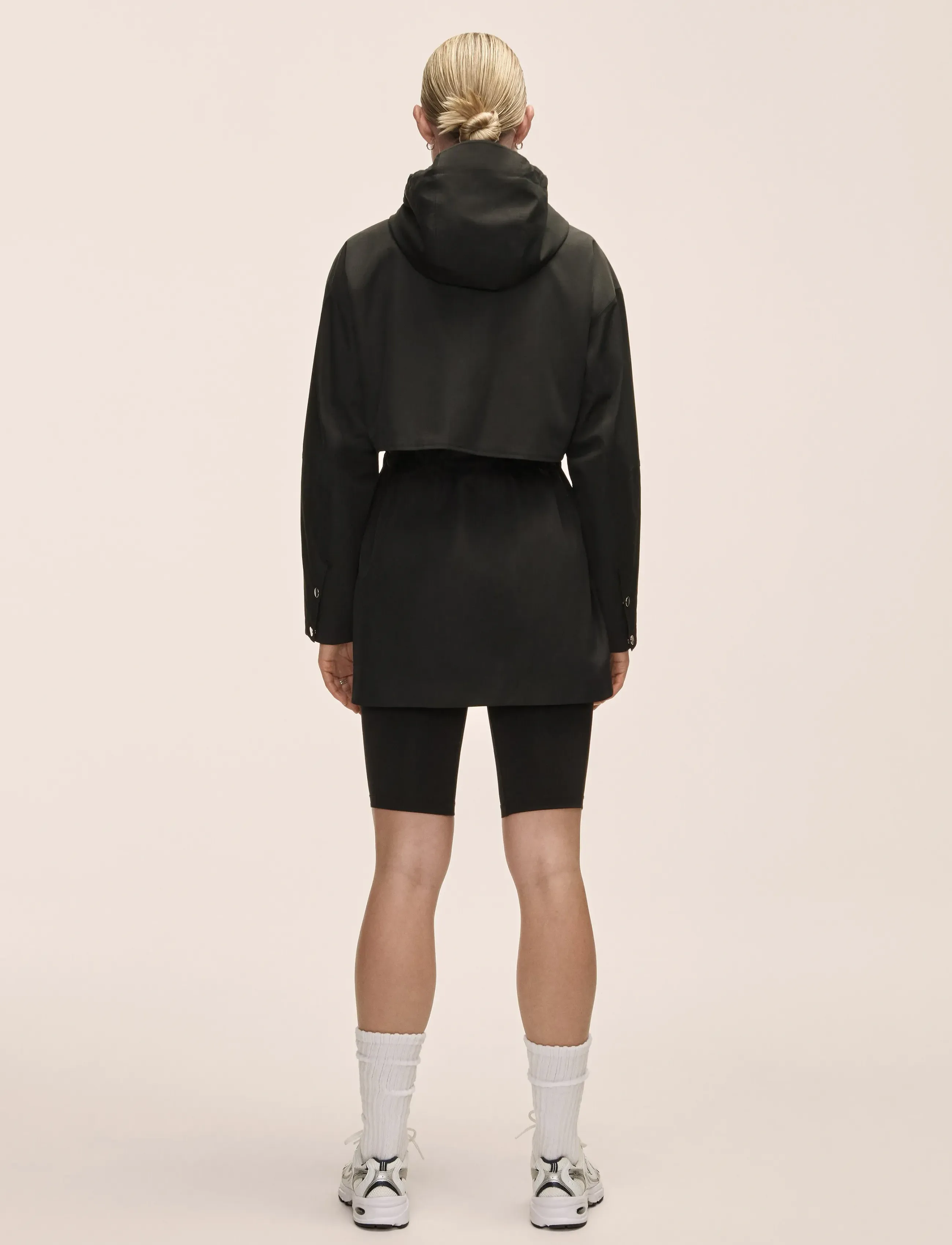Casall - Scandi Trench Rain Coat - black - 4