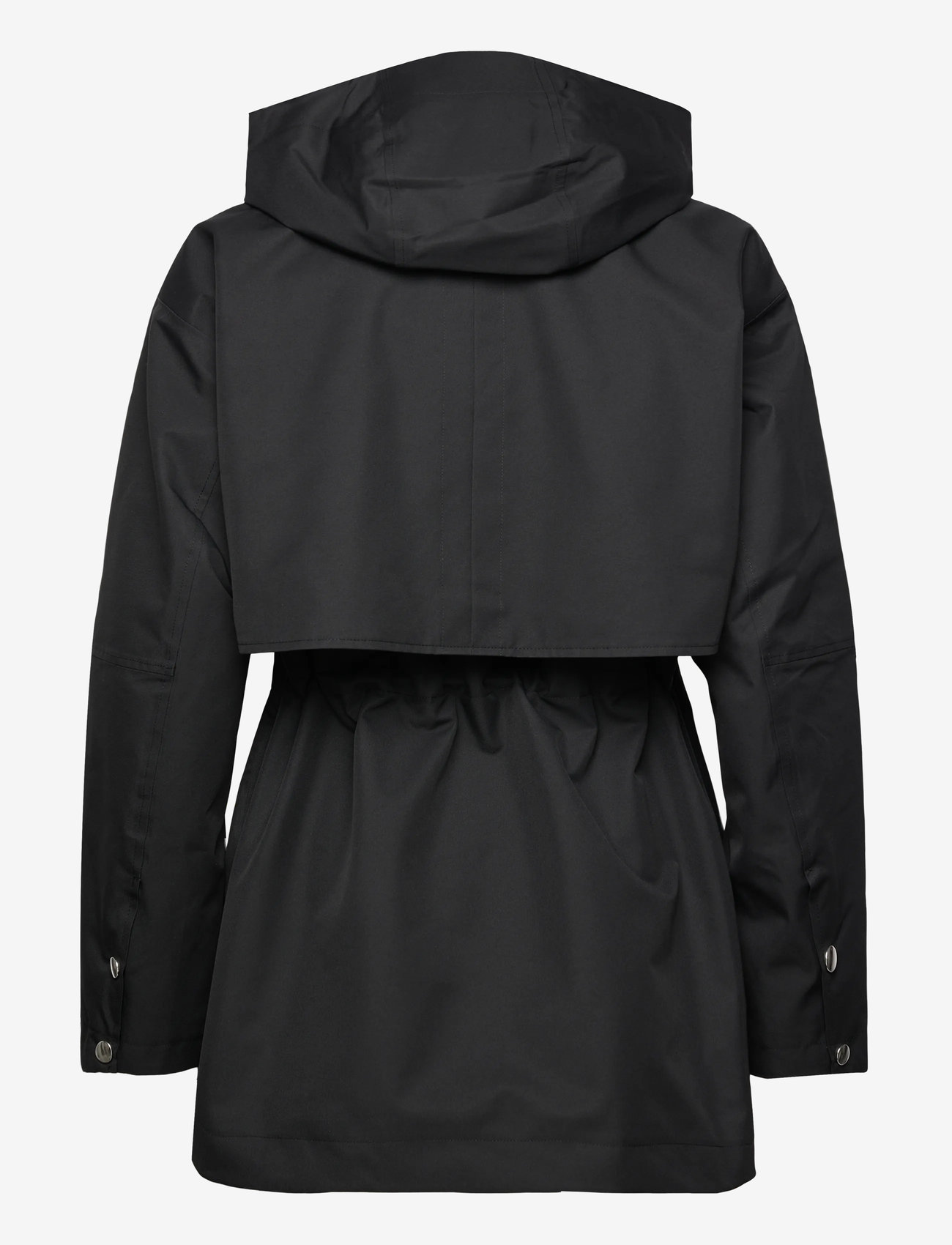 Casall - Scandi Trench Rain Coat - friluftsjackor - black - 3