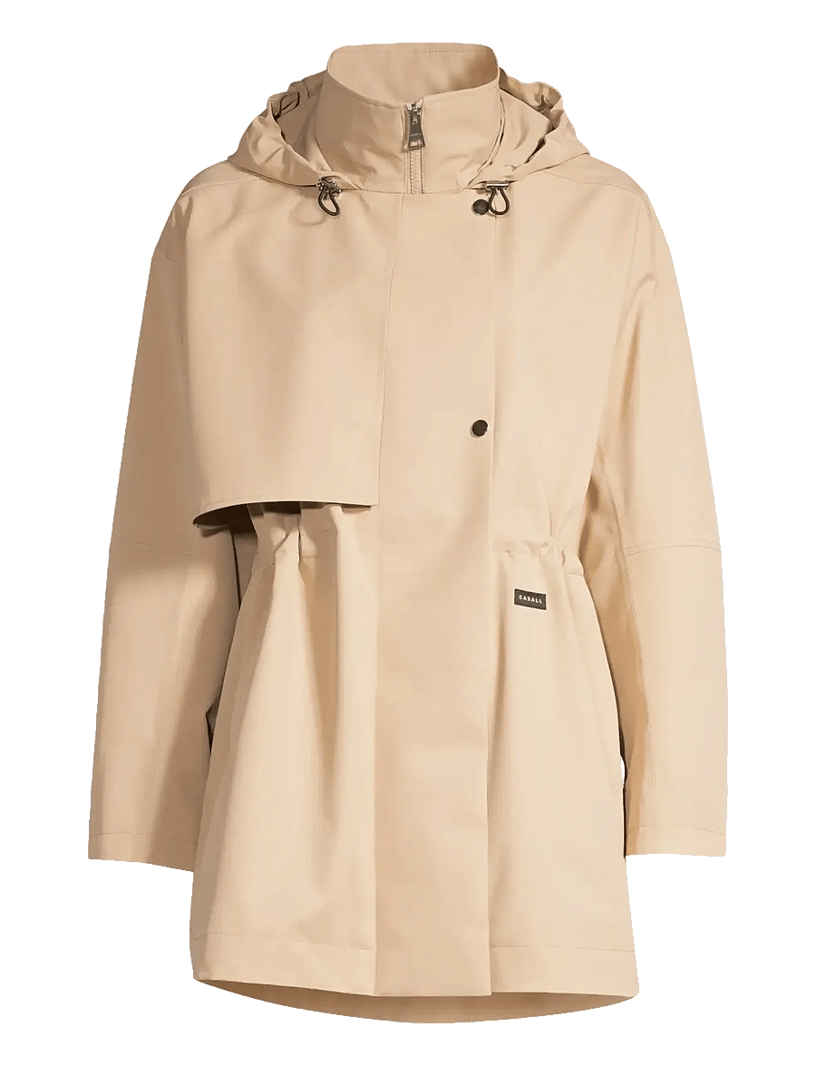 Casall - Scandi Trench Rain Coat - outdoor - sand beige - 1