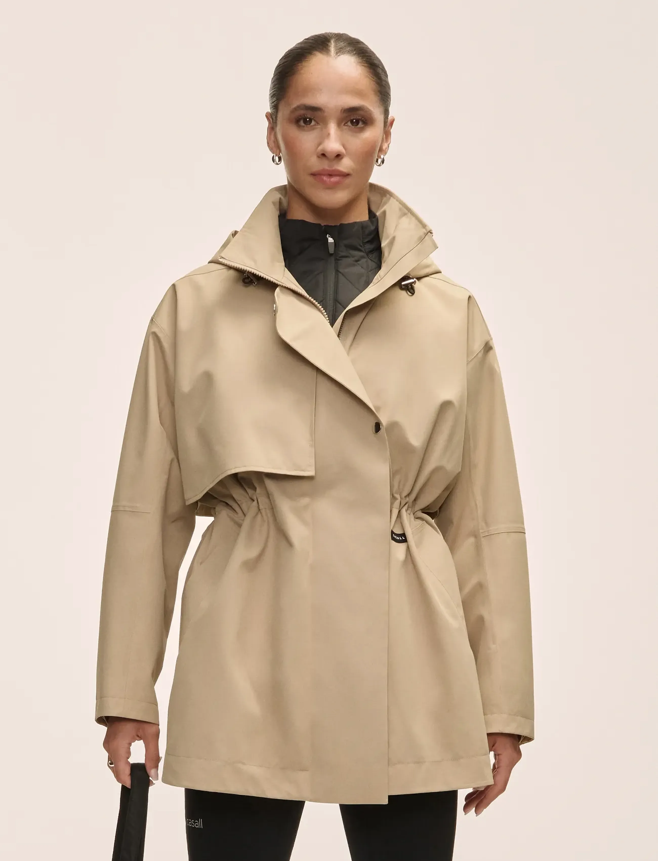 Casall - Scandi Trench Rain Coat - regenmäntel - sand beige - 4