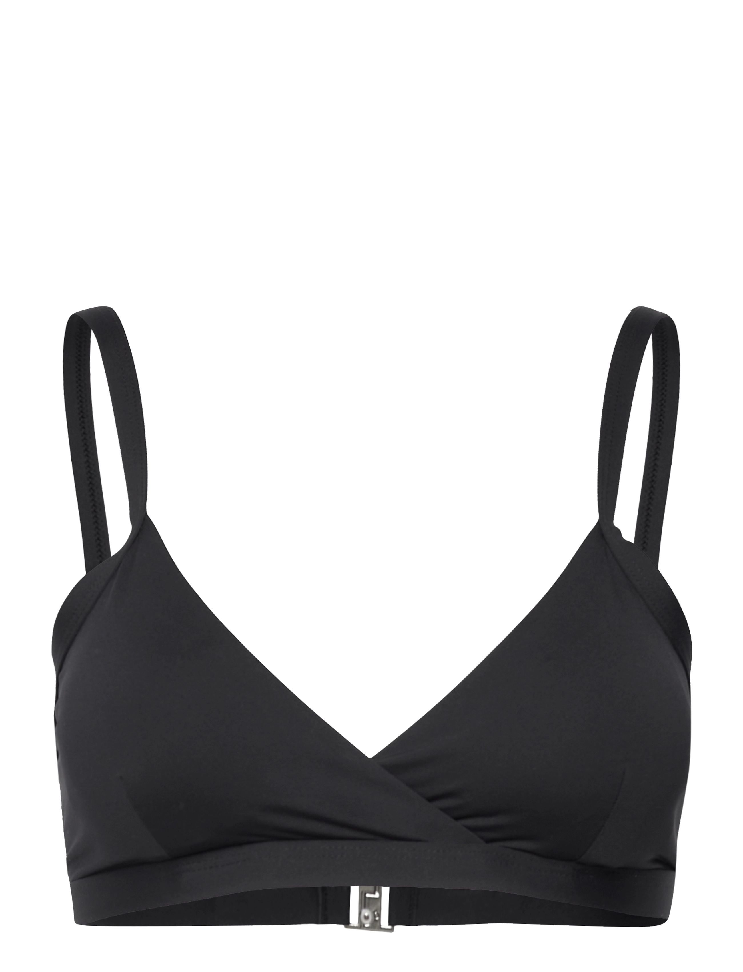 CASALL Overlap Bikini Oberteil Schwarz - 36 - Damen