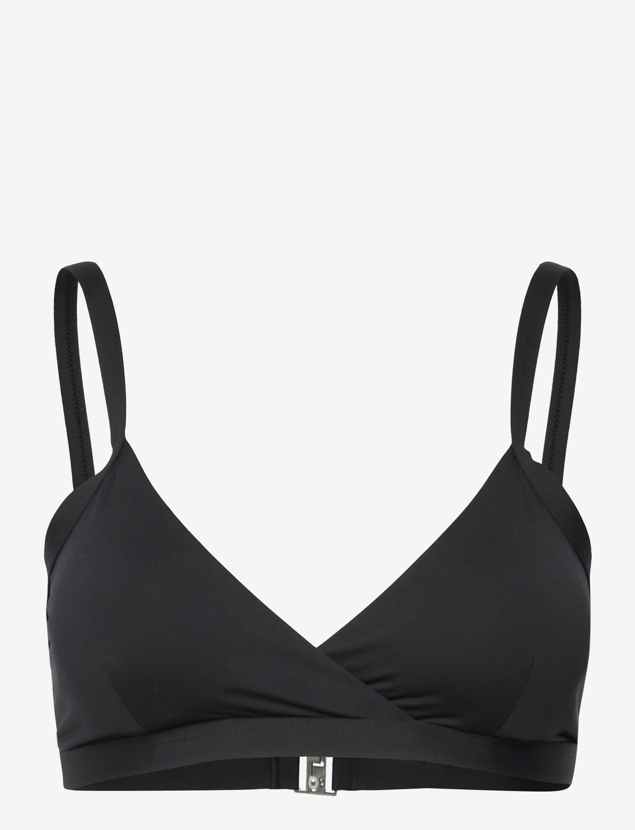 Casall - Overlap Bikini Top - bikini - black - 1