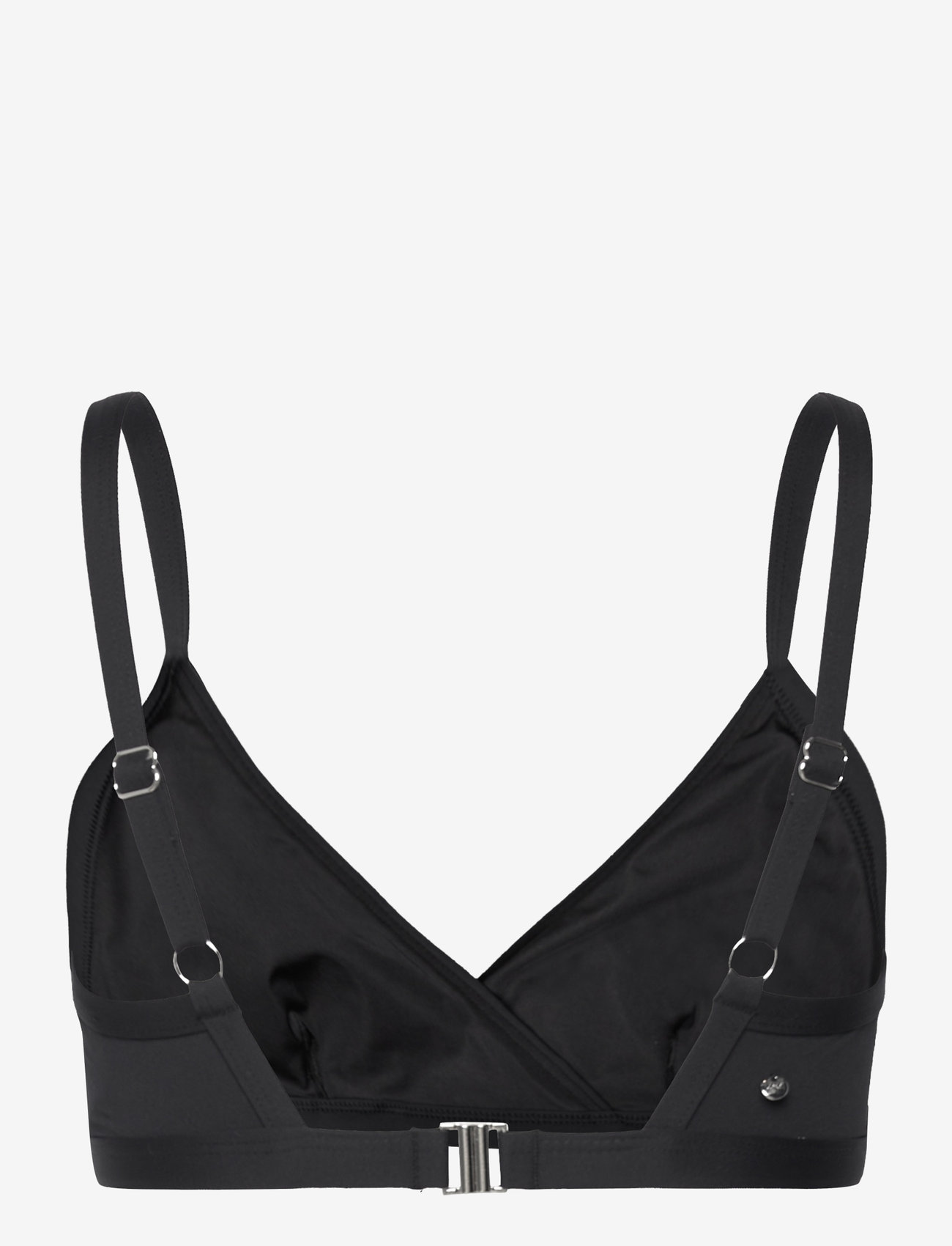 Casall - Overlap Bikini Top - bikini - black - 2