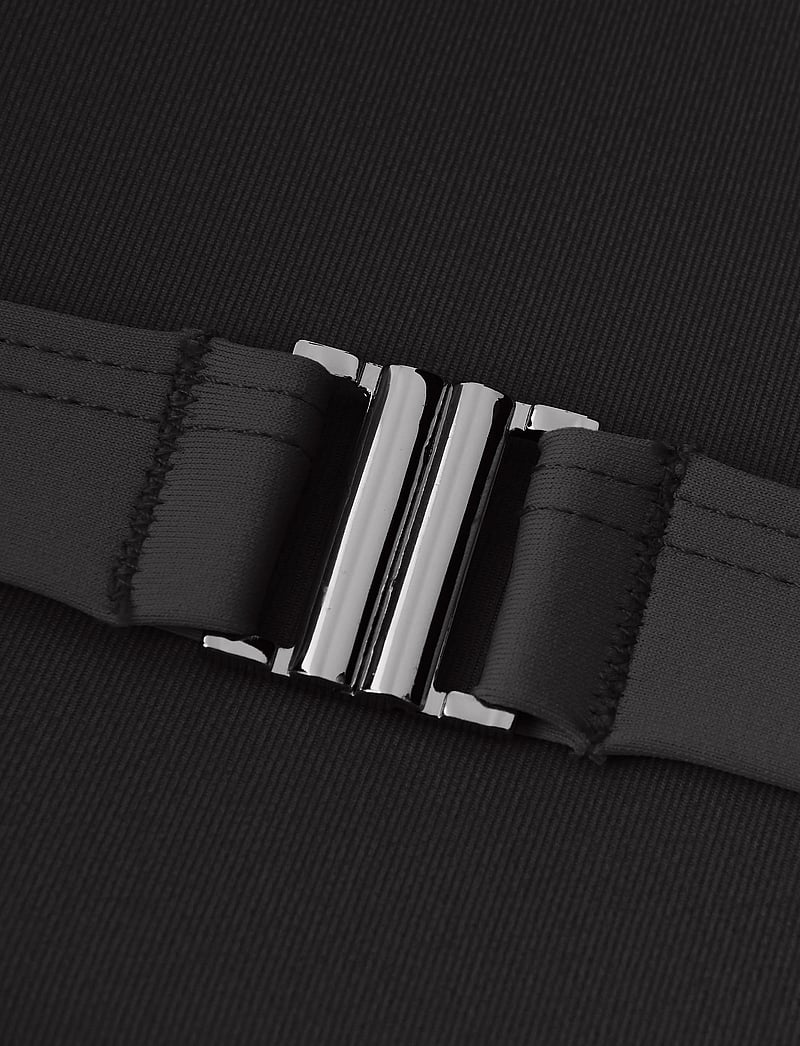 Casall - Overlap Bikini Top - sports swimwear - black - 5