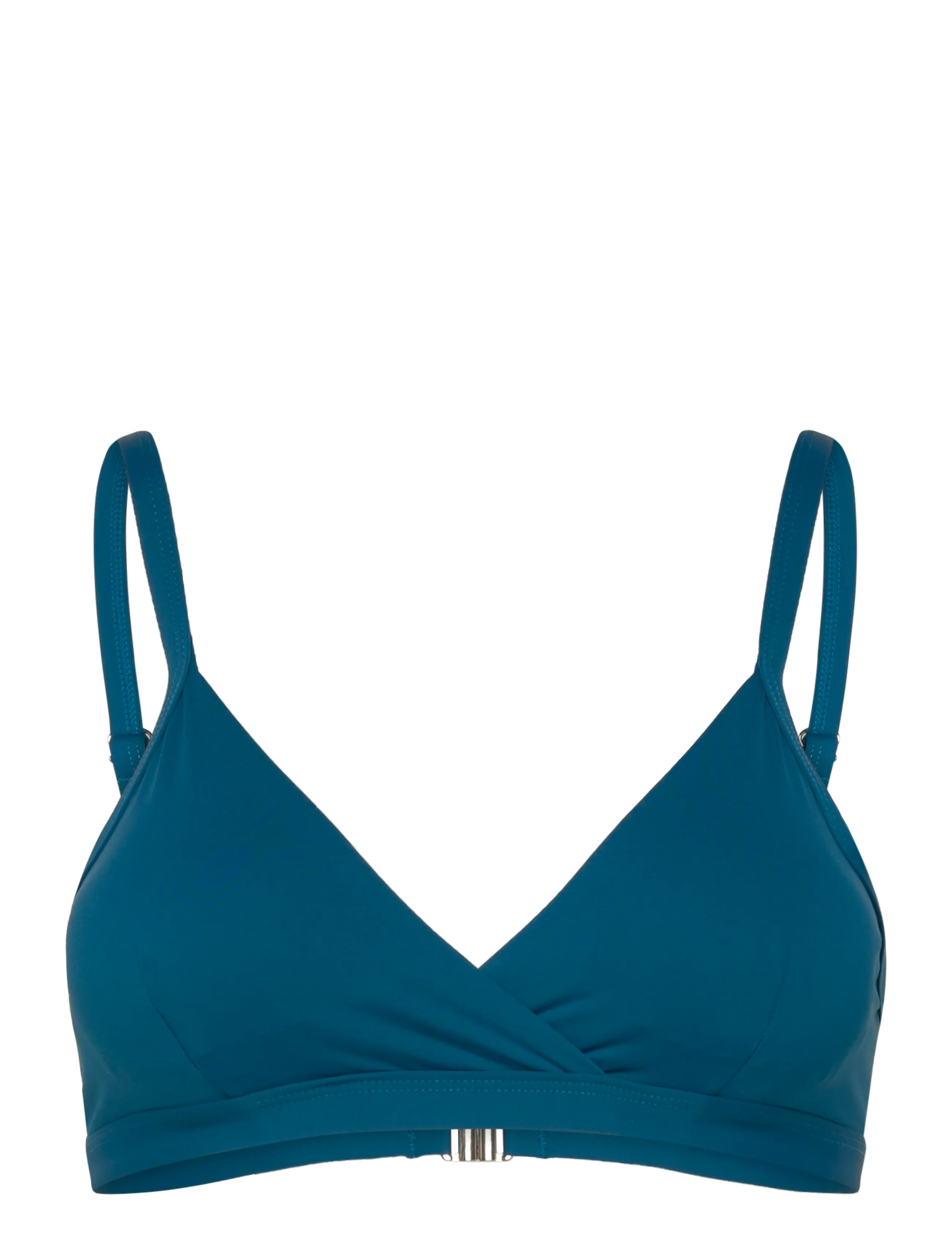 CASALL Overlap Bikini Oberteil Blau - 34 - Damen