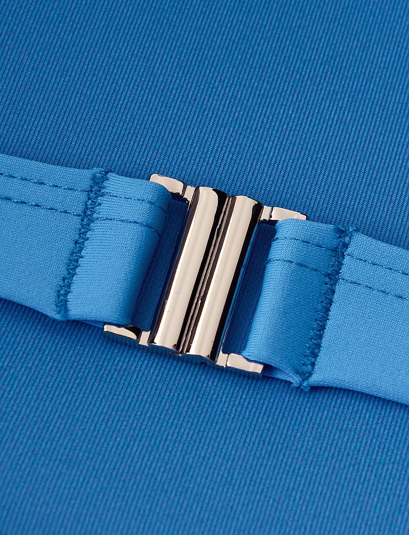 Casall - Overlap Bikini Top - sportsbadetøj - riviera blue - 5