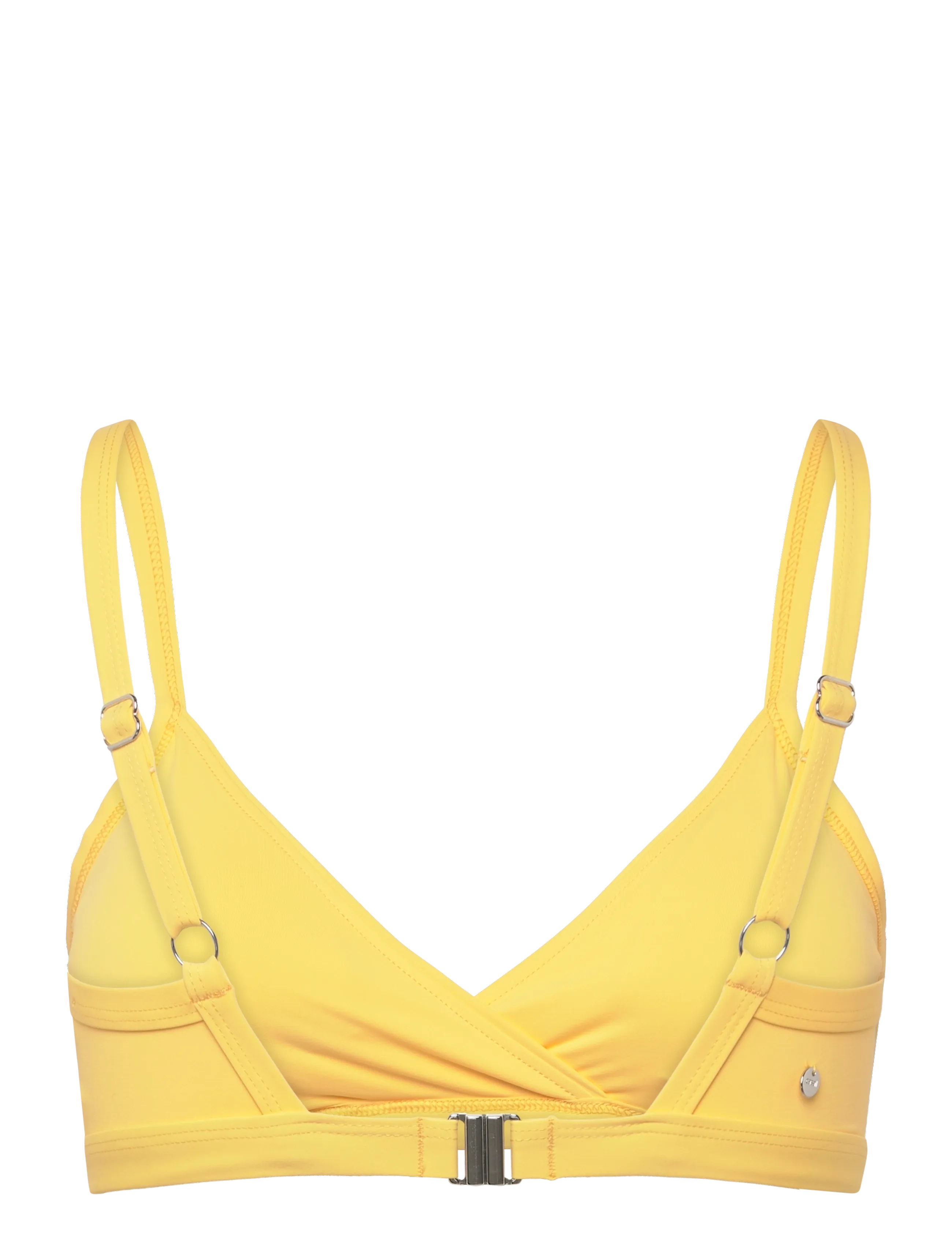 Casall - Overlap Bikini Top - sportlikud ujumisriided - sunflower - 1