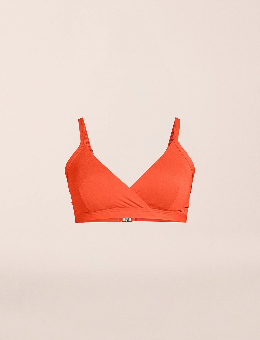 Casall - Overlap Bikini Top - sport-bademode - sunrise - 0