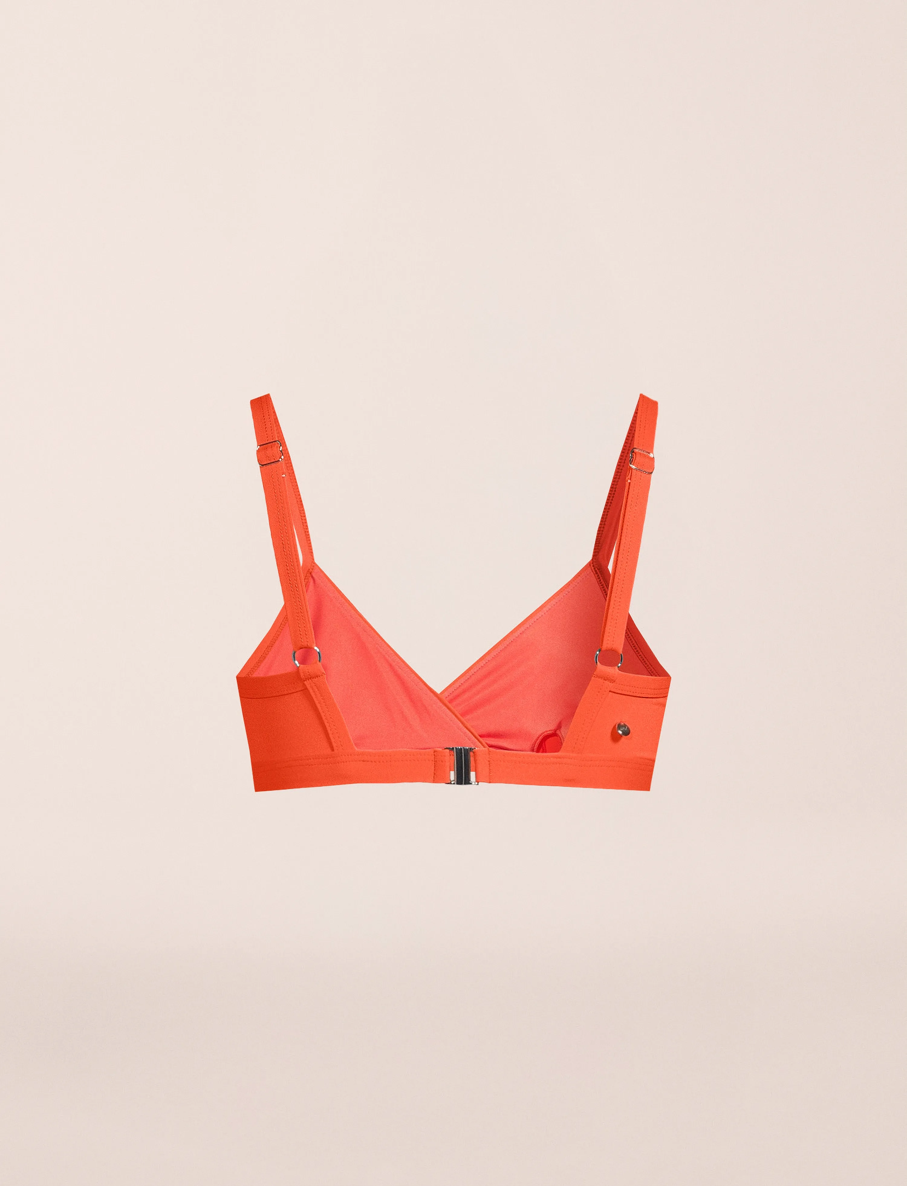 Casall - Overlap Bikini Top - bikinier - sunrise - 3
