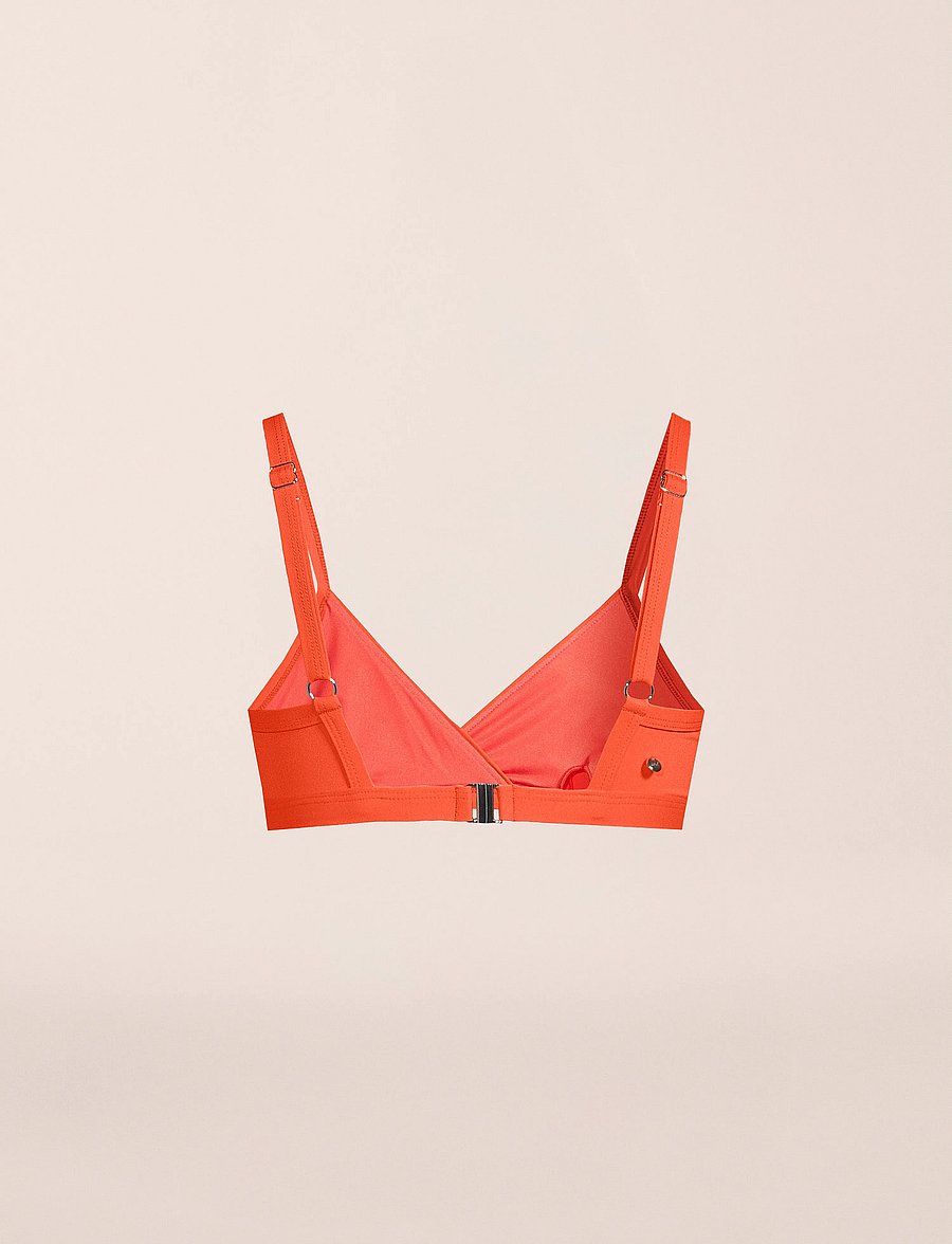Casall - Overlap Bikini Top - sport-bademode - sunrise - 3