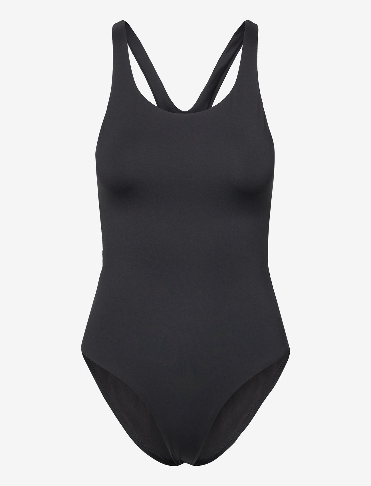 Casall - Deep Racerback Swimsuit - sportsbadetøj - black - 1