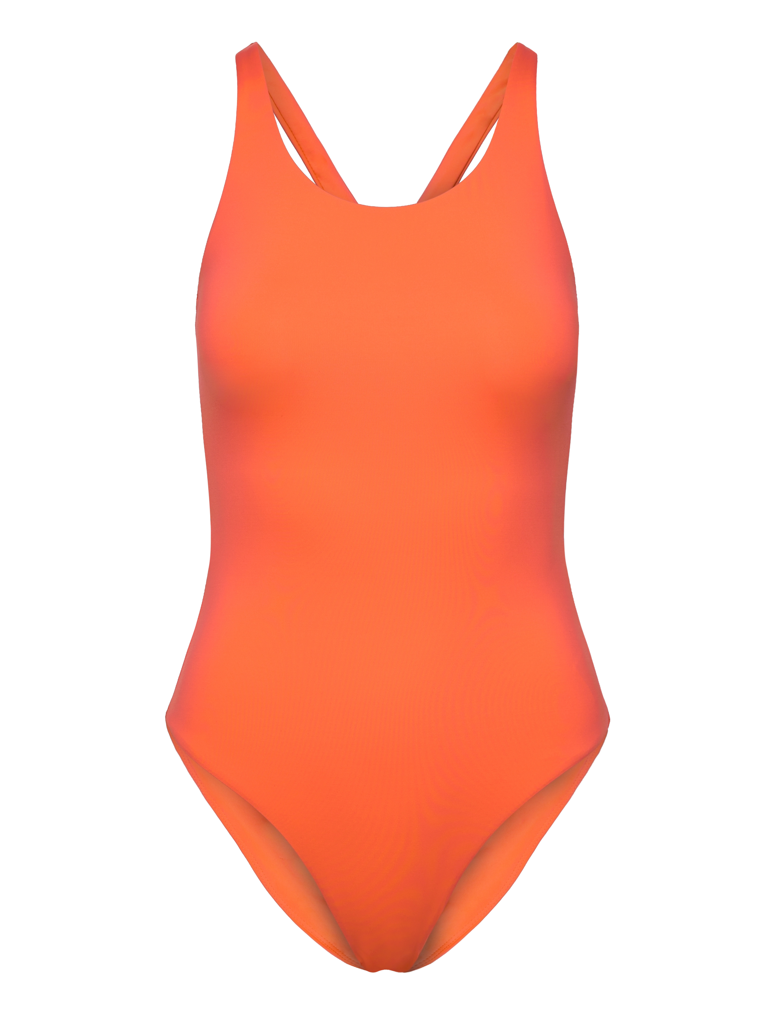 CASALL Deep Racerback Badeanzug Orange - 36 - Damen